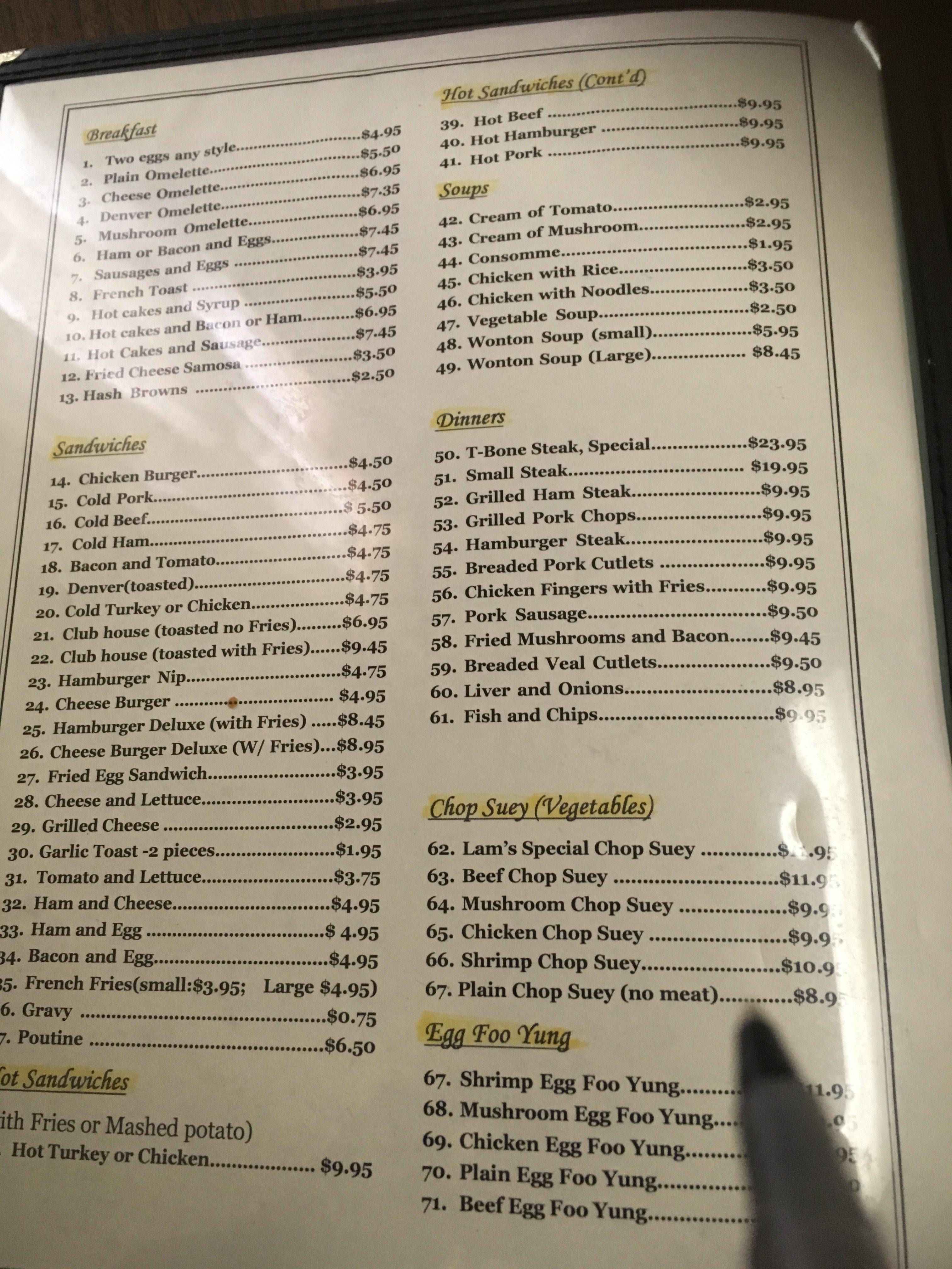 Lam's Wok Inn Restaurant