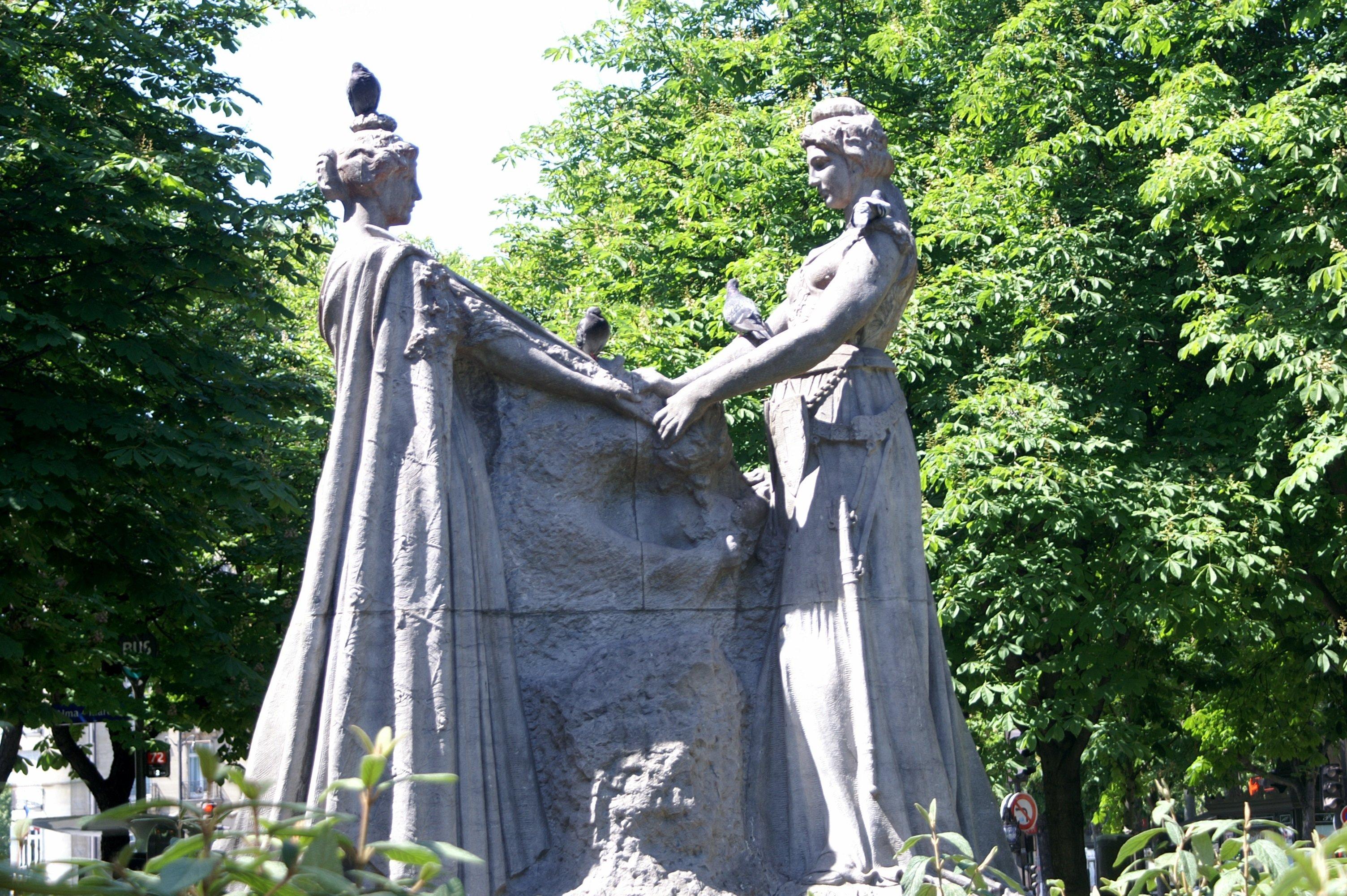Monument à la France La Belgique reconnaissante.