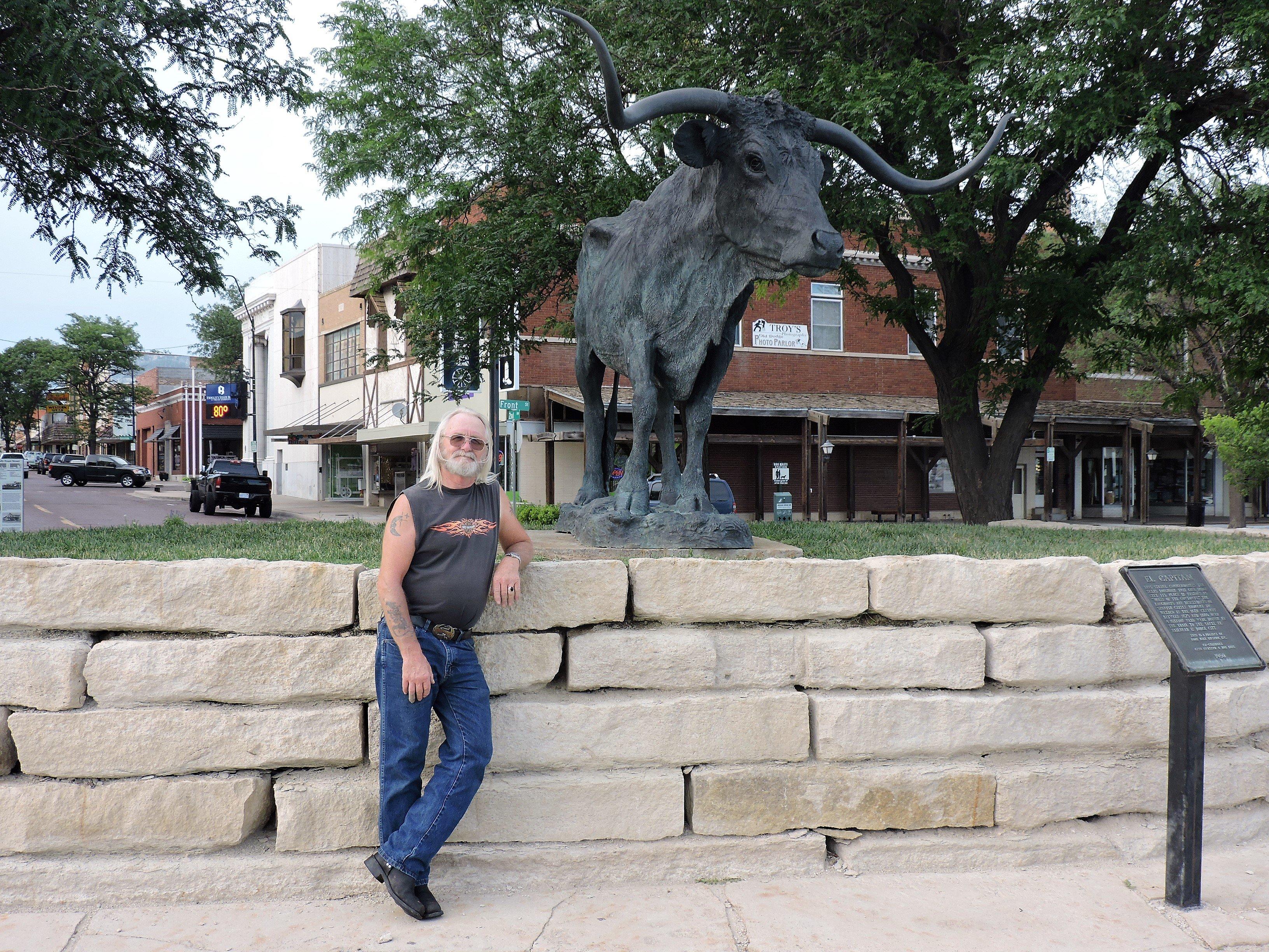 Cowboy Statue On Boot Hill