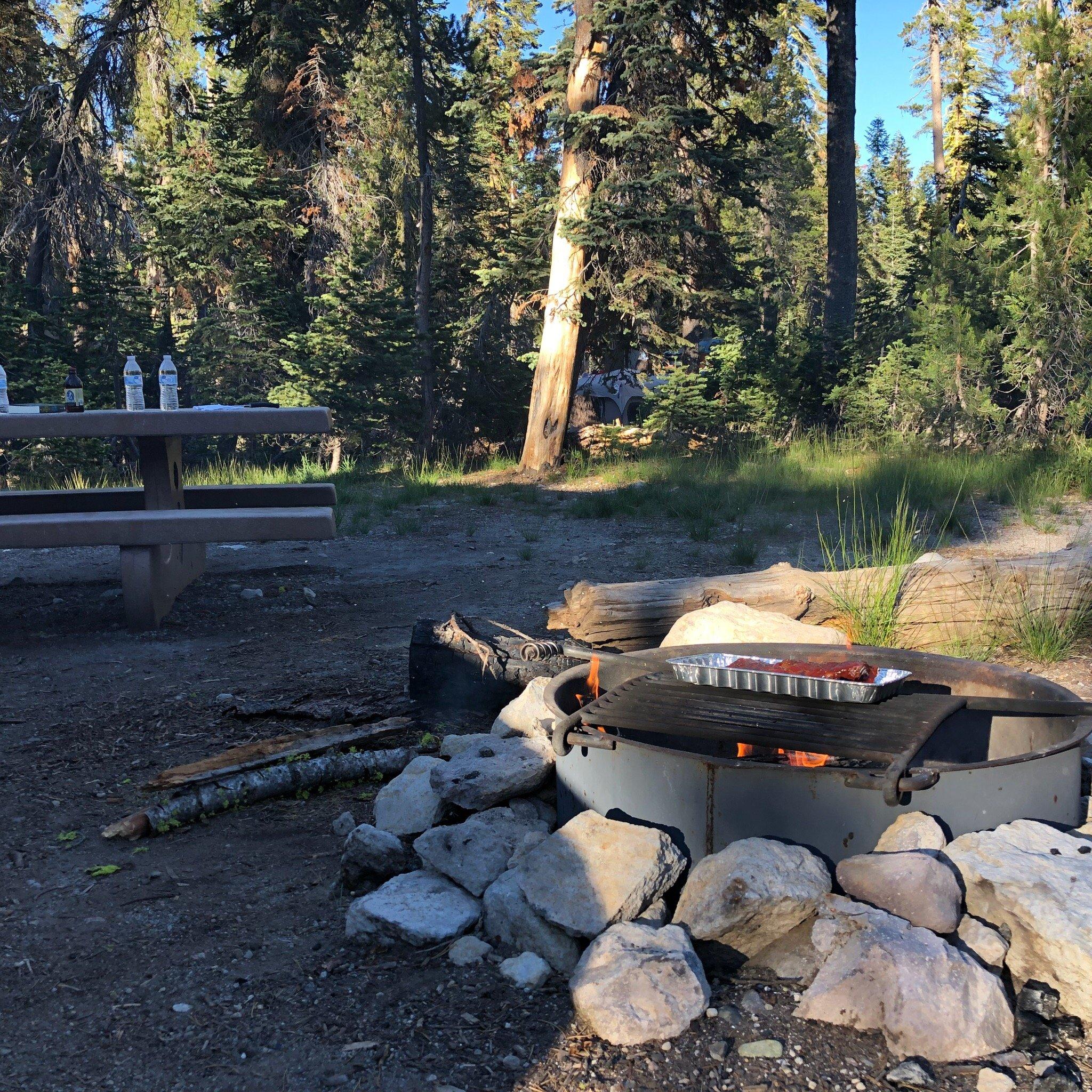 Summit Lake Campground Lassen Volcanic