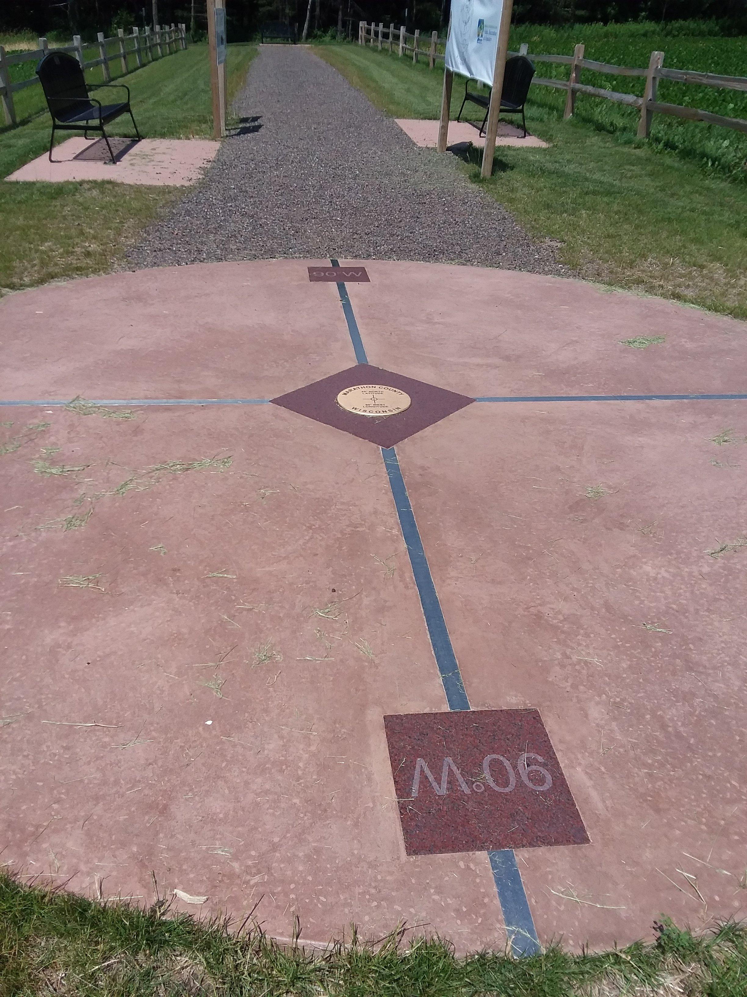 45 x 90 Geographical Marker