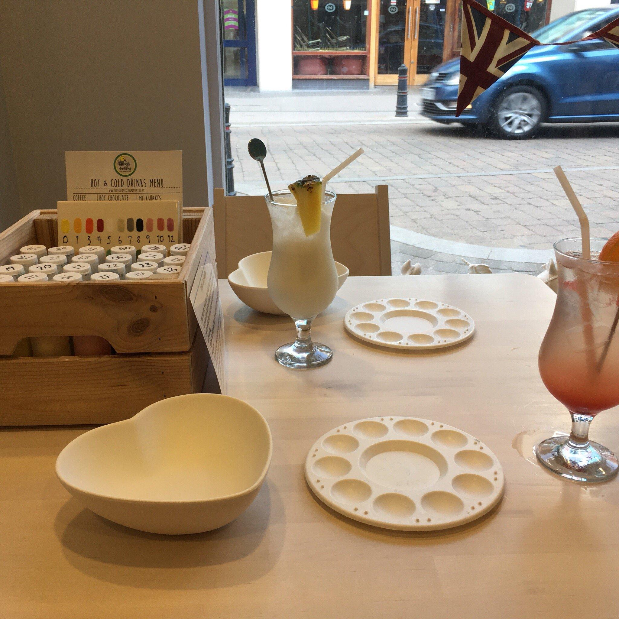 The Ugly Duckling Pottery Painting Coffee House