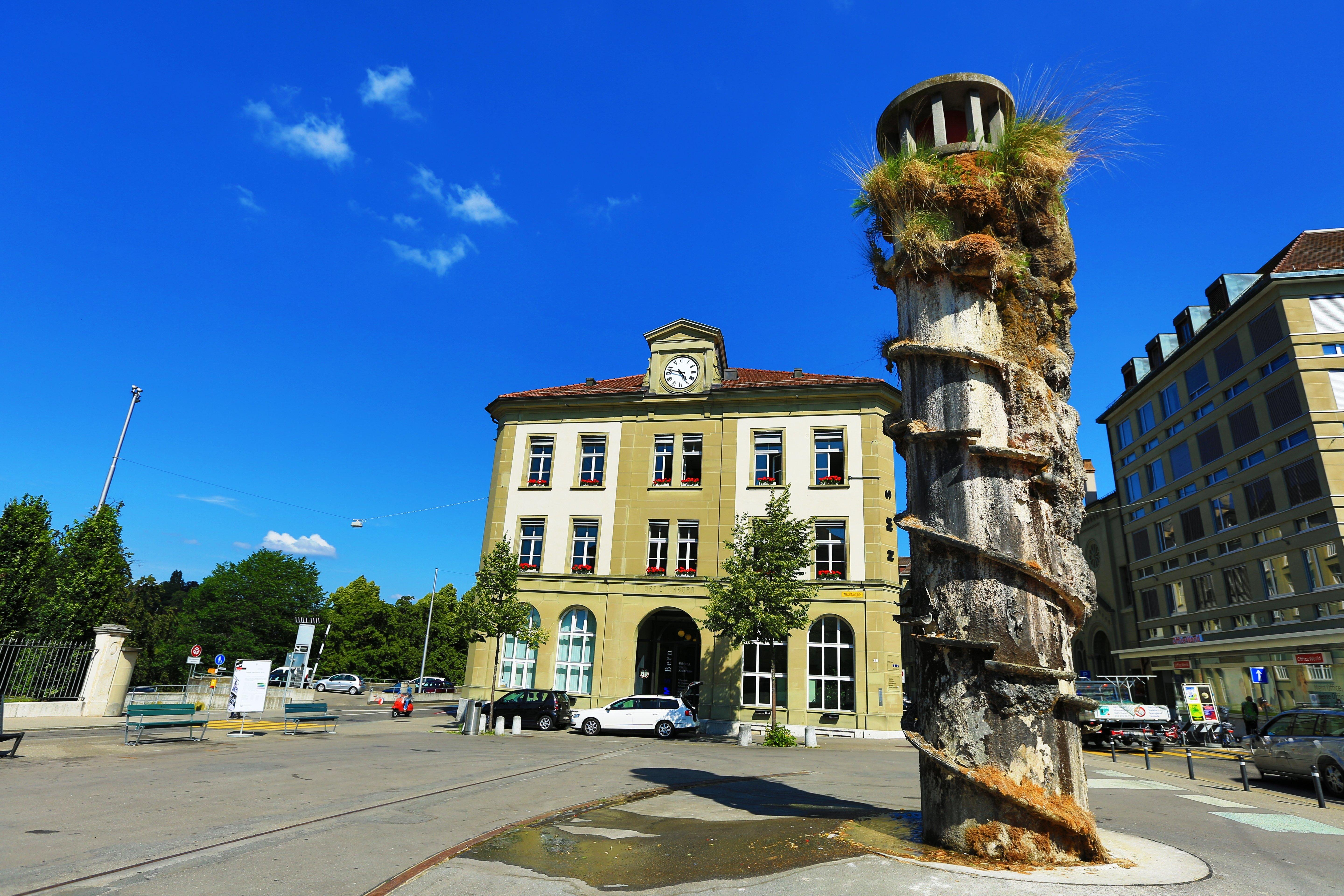 Meret Oppenheim Tower Fountain