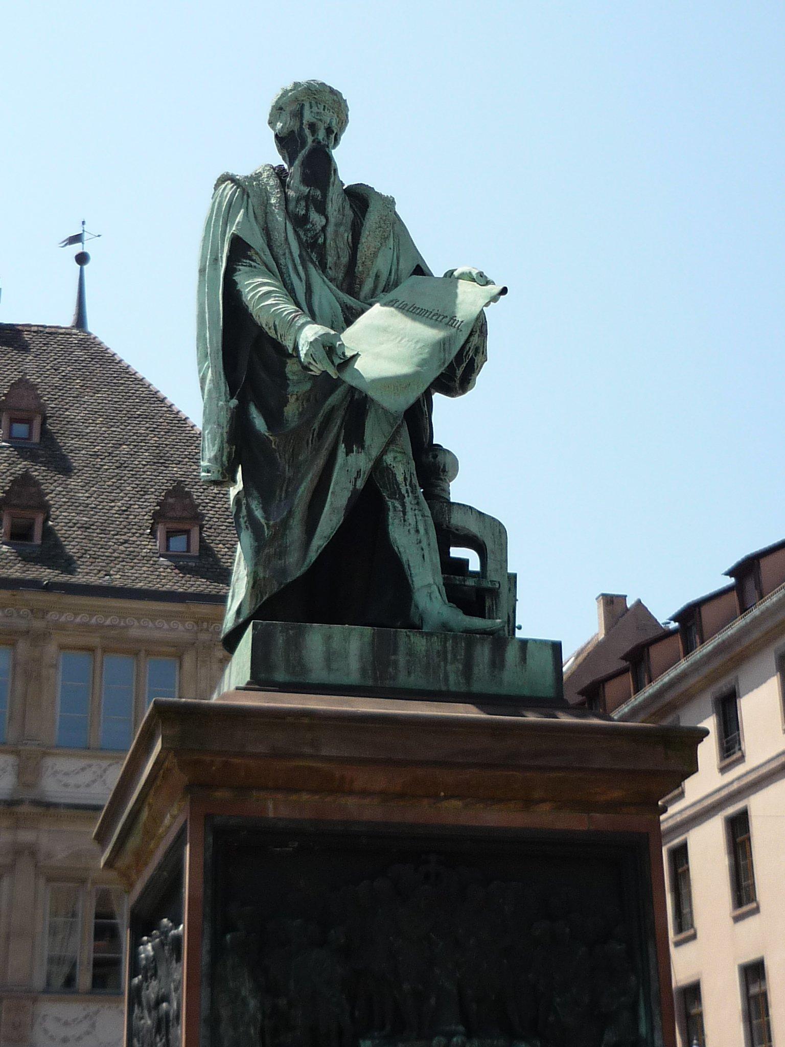 Statue Gutenberg