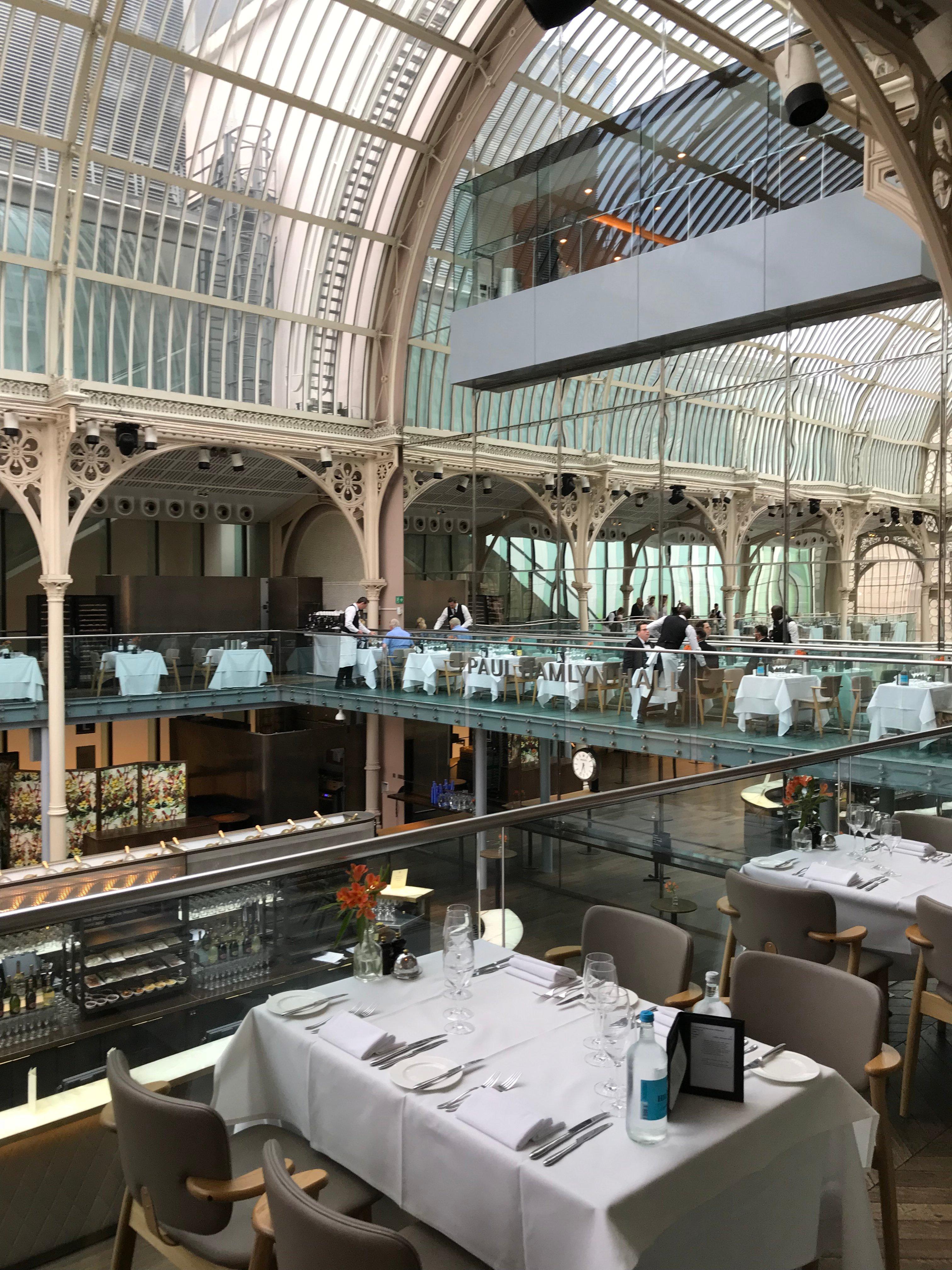 Paul Hamlyn Hall Balconies Restaurant