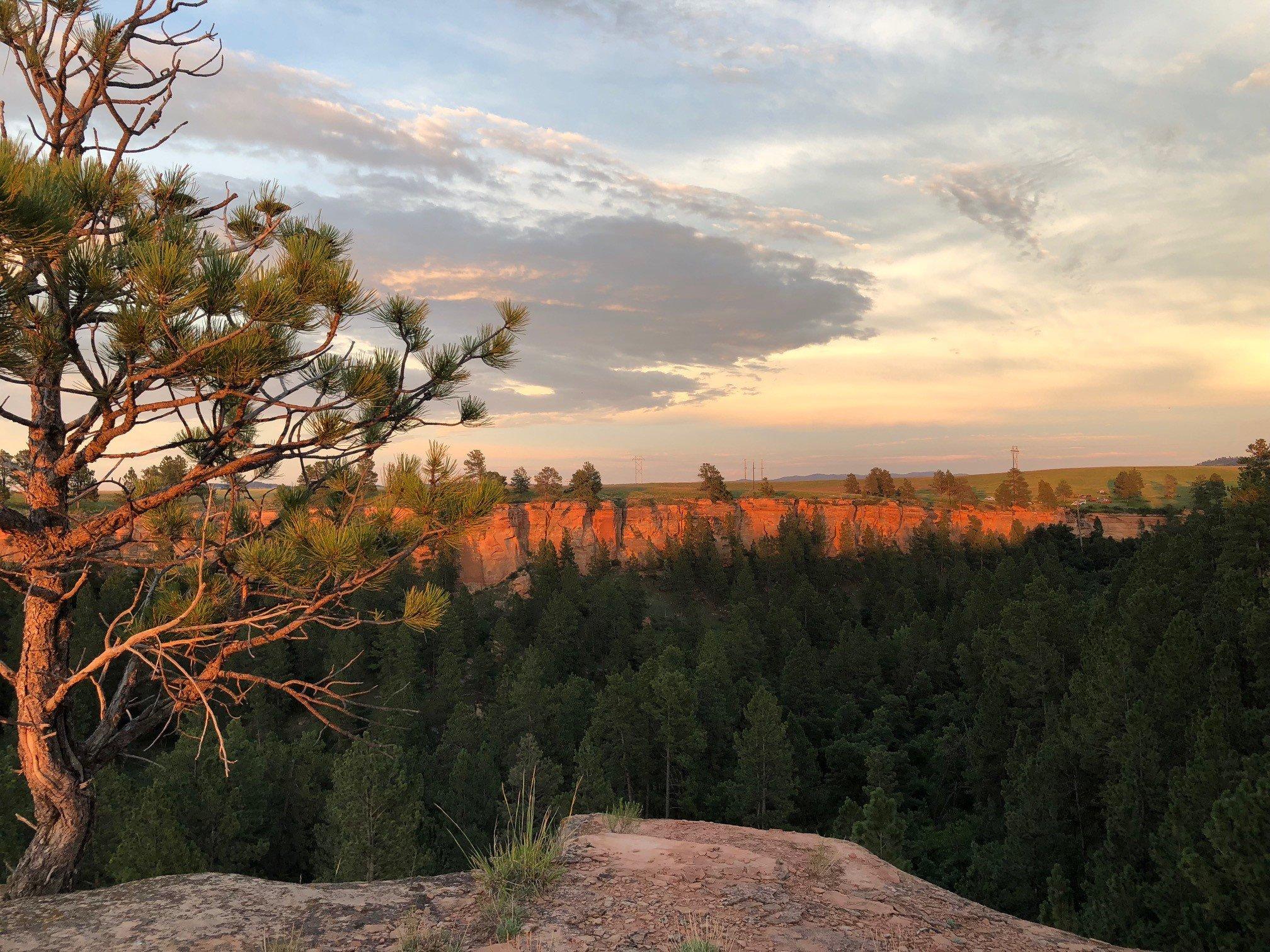 Devils Tower Tipi Camping