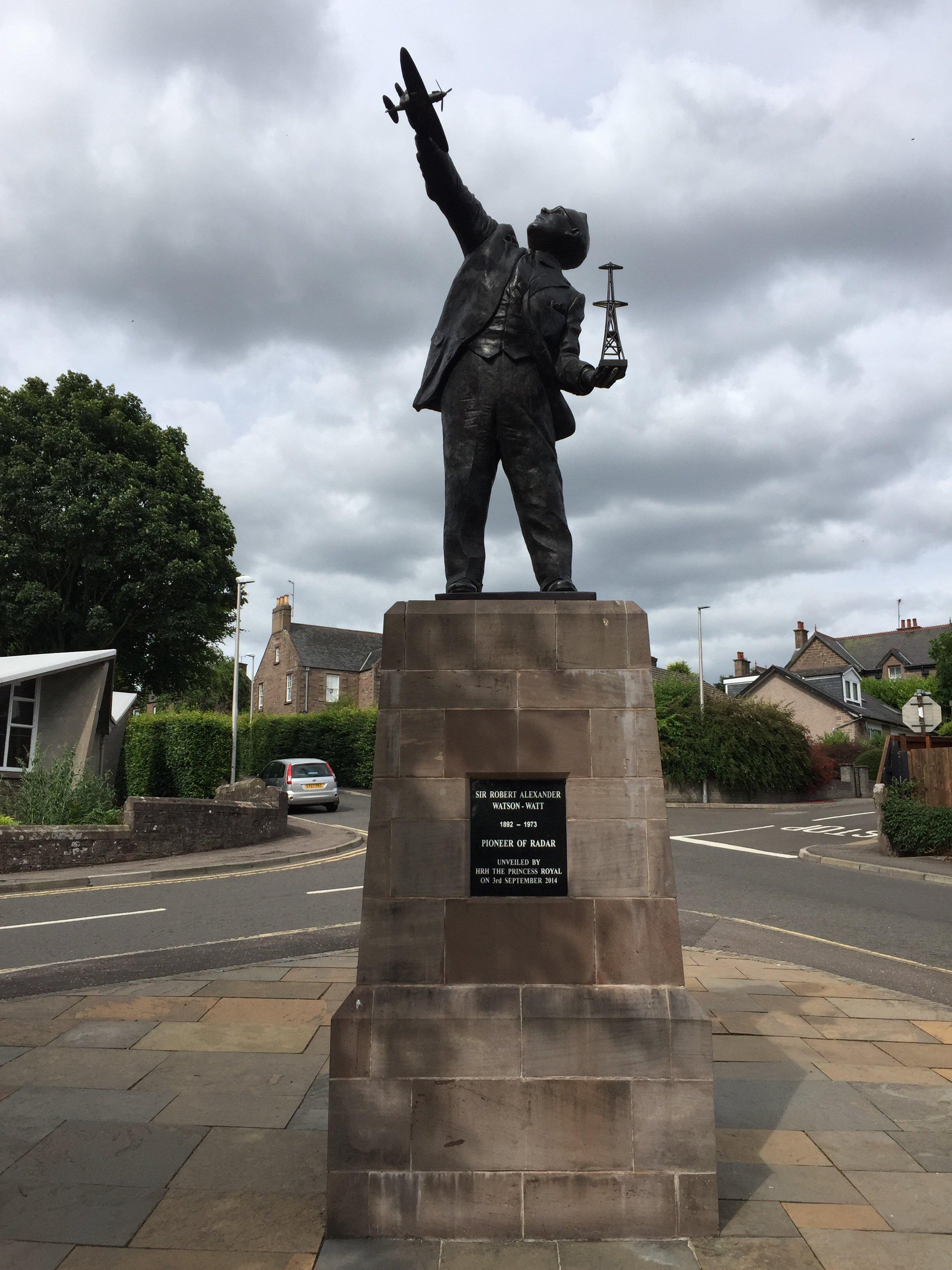 Sir Robert Alexander Watson-Watt Statue