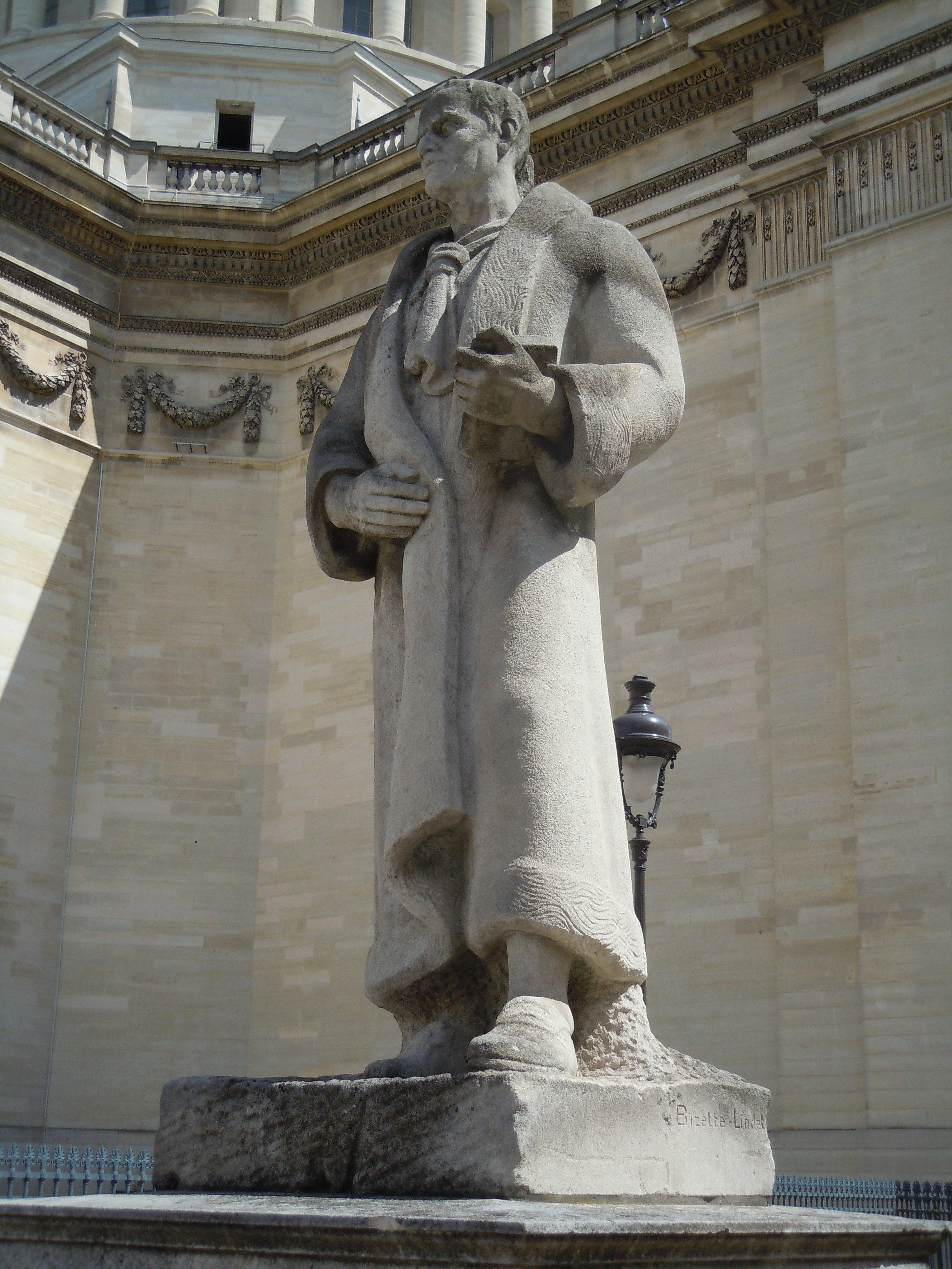 Statue de Jean Jacques Rousseau