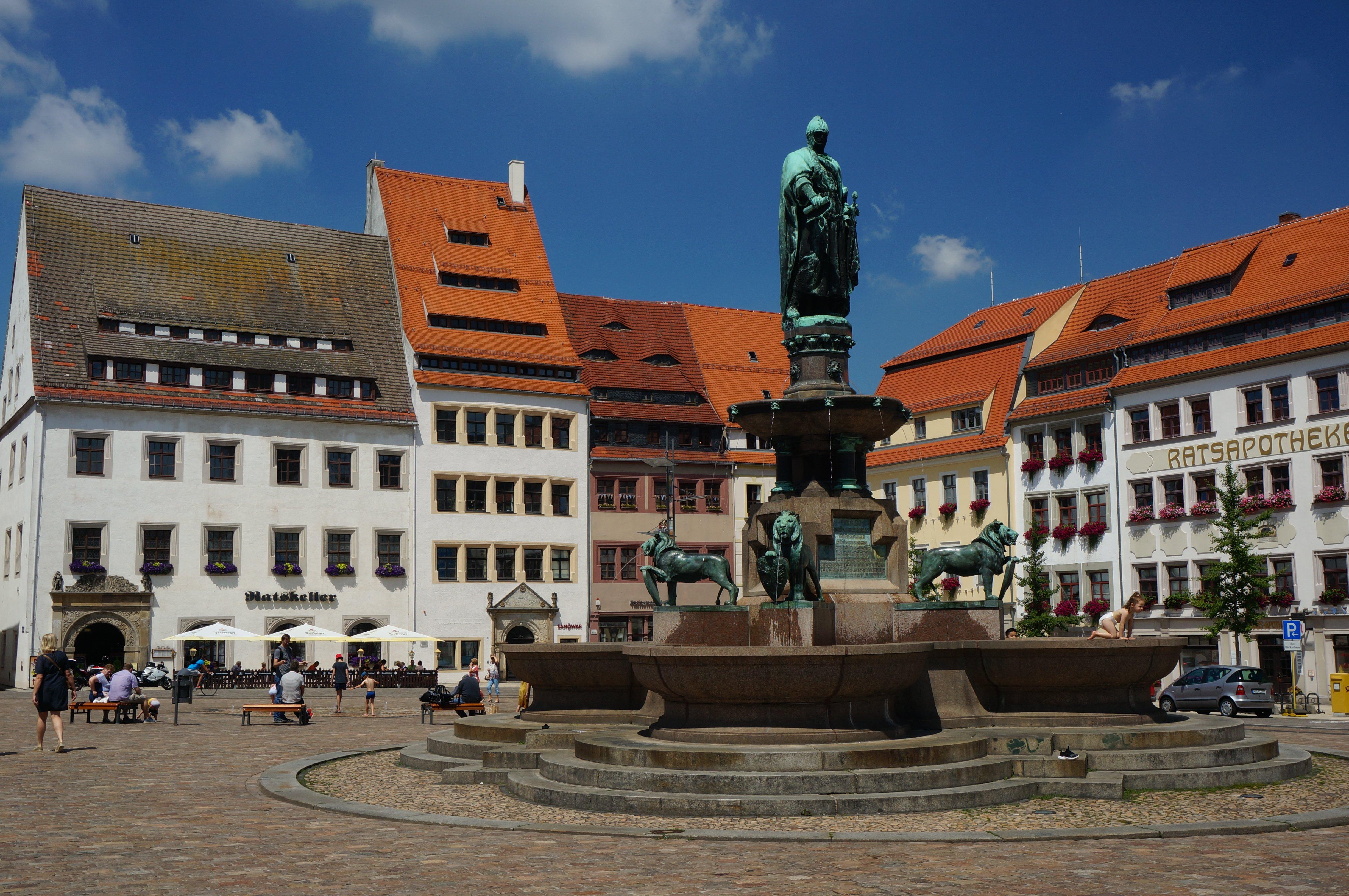 Brunnen Obermarkt "Otto der Reiche"