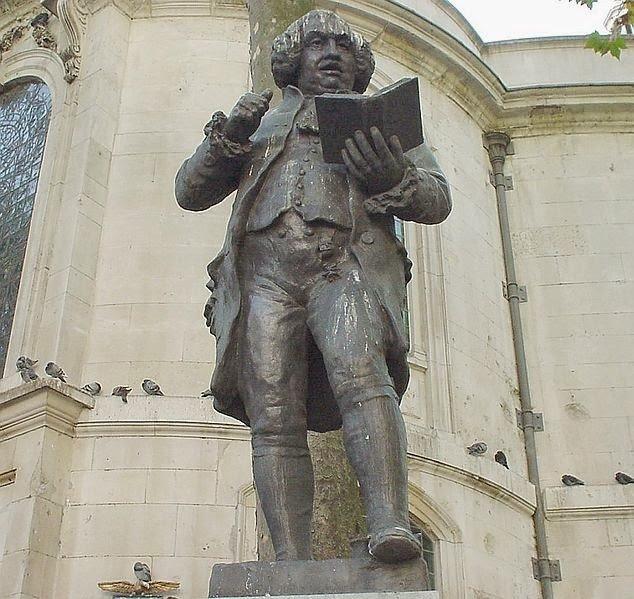 Statue of Samuel Johnson