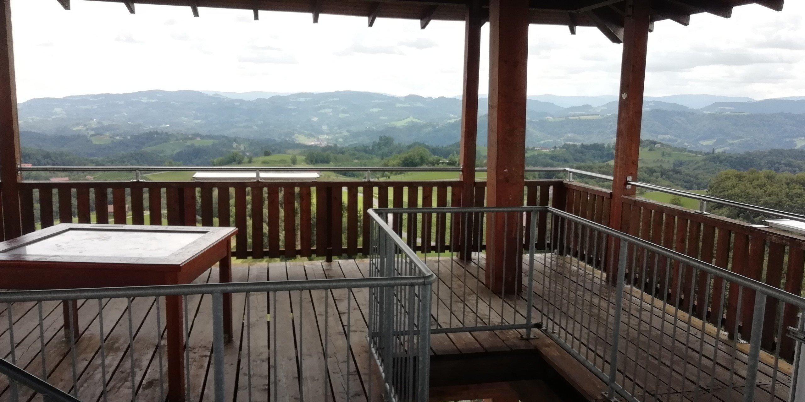 Die Kreuzbergwarte in Eichberg-Trautenburg