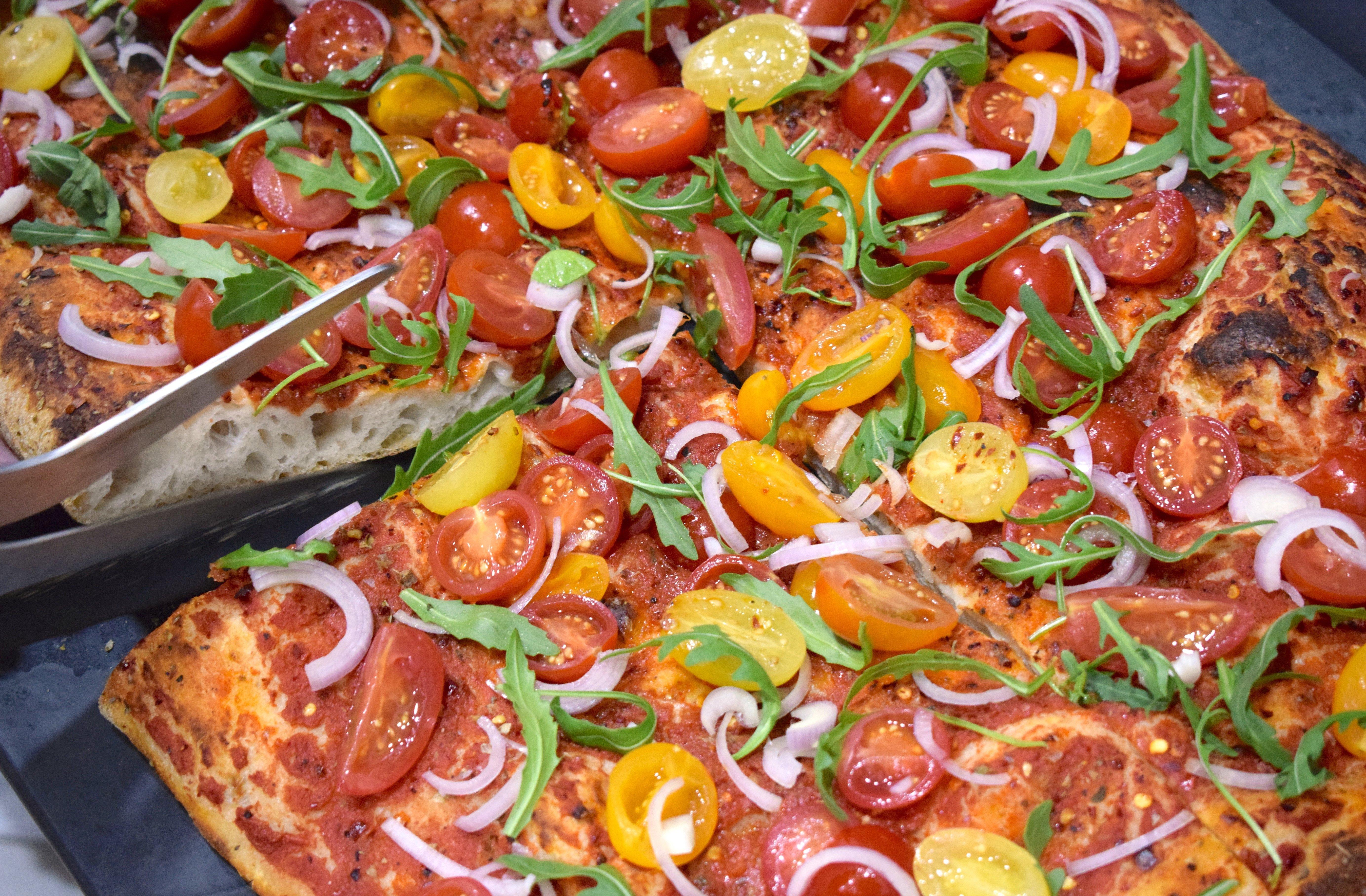 Baked Pizza Al Taglio