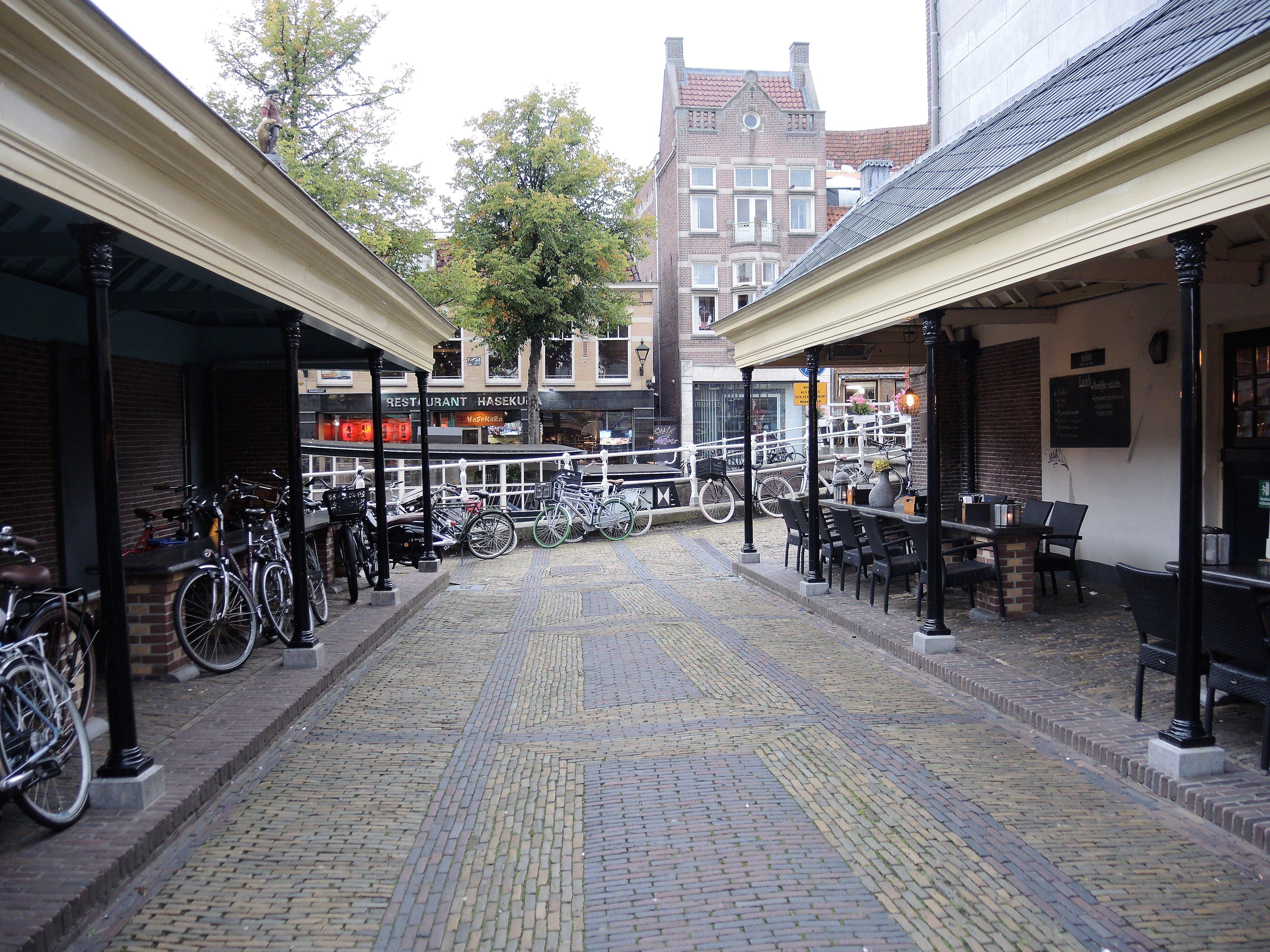 de Visbanken of Vismarkt uit 1755