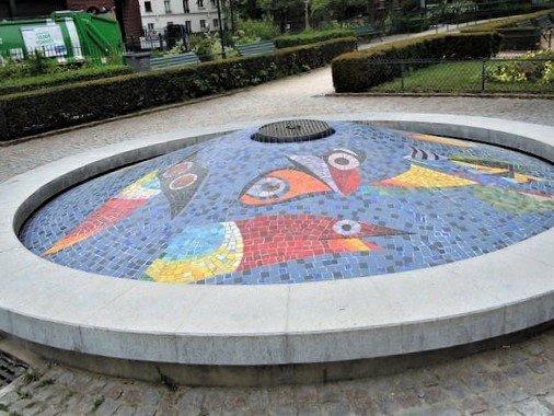 Fontaine du square Alban-Satragne