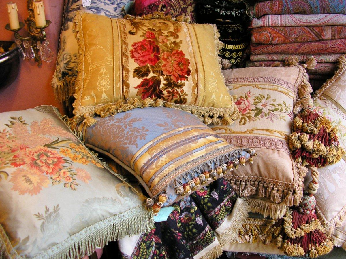 Antique Textiles and Lighting