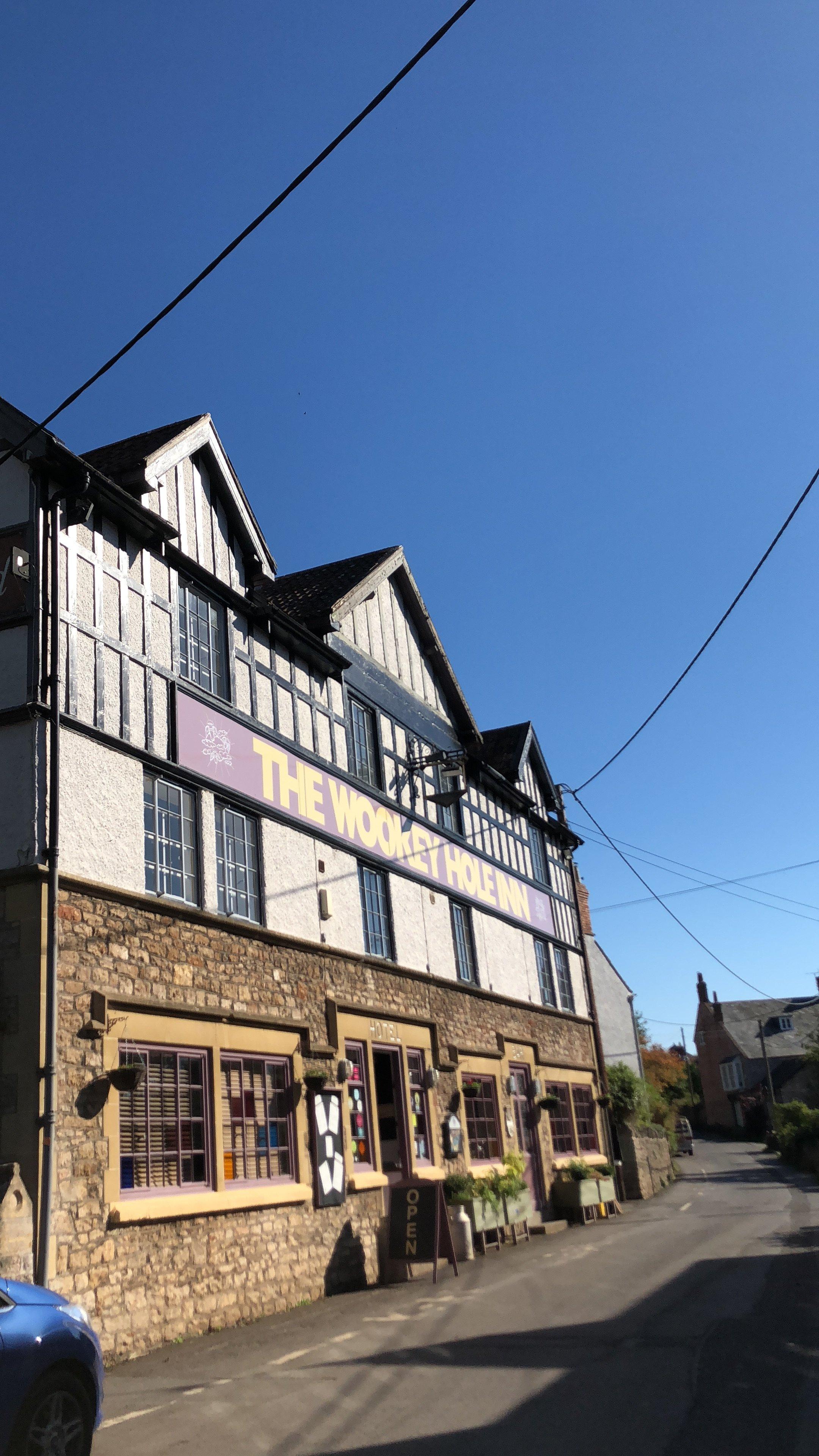Food at the Wookey Hole Inn