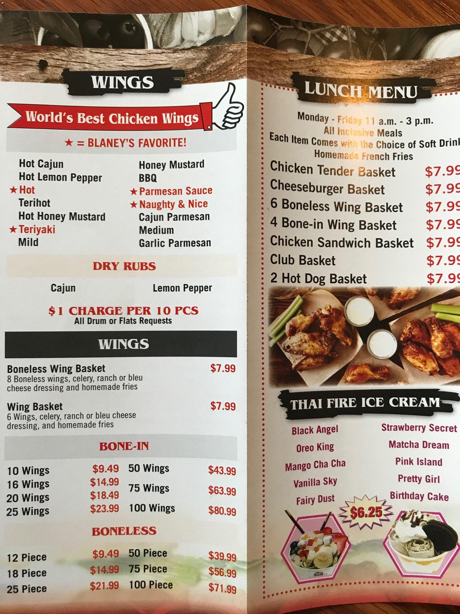 Blaney's Wings & Grill