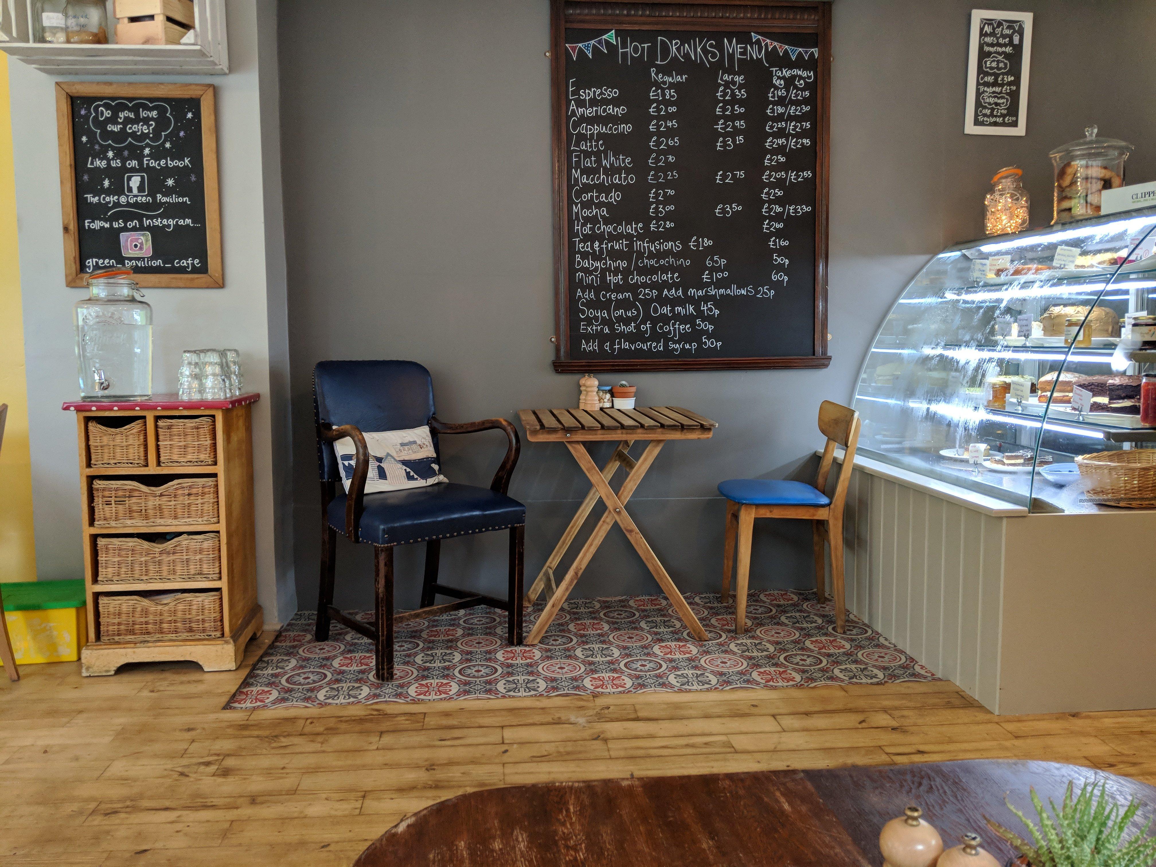 Cafe at The Green Pavilion