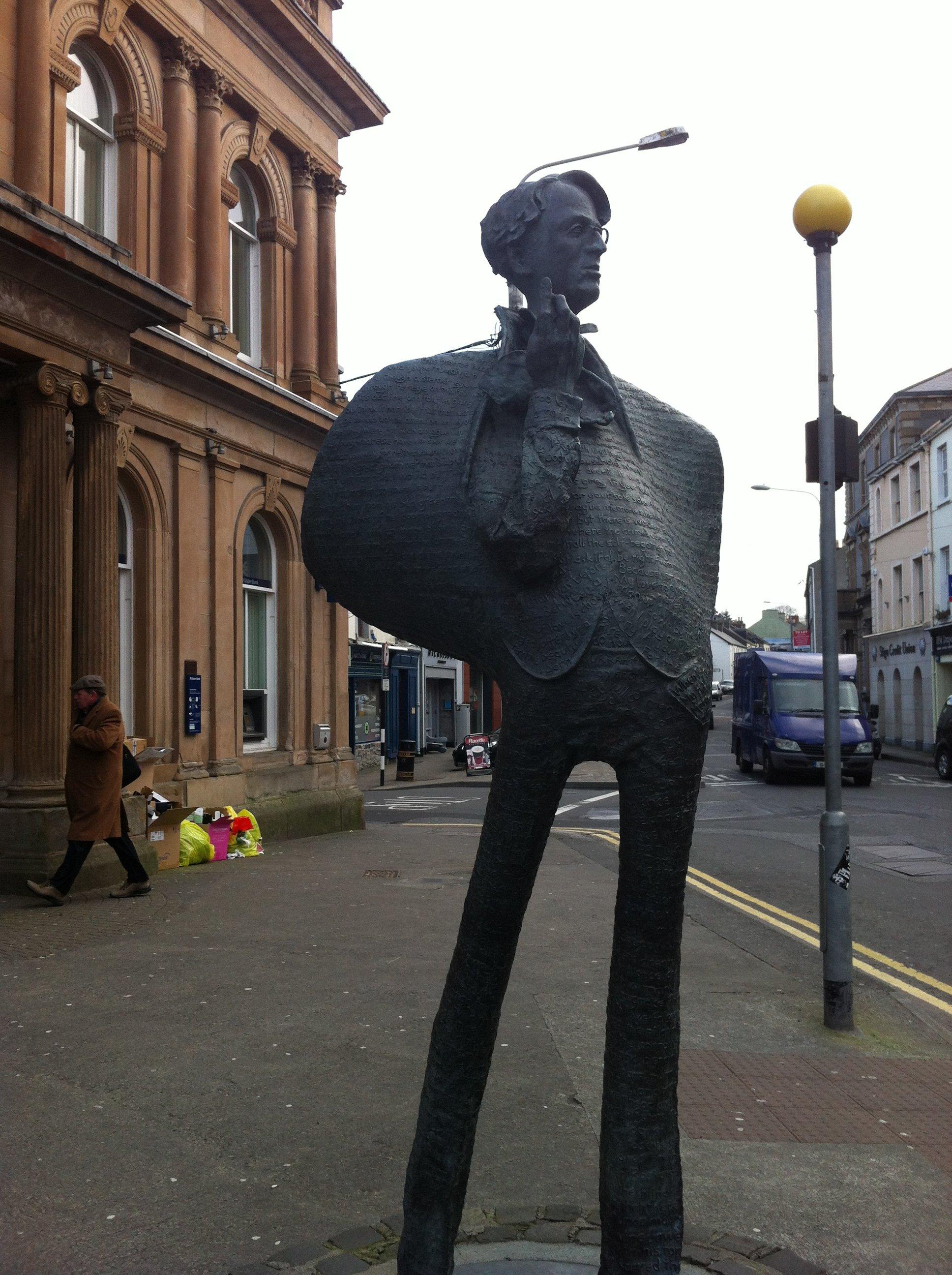 W.B.Yeats Statue