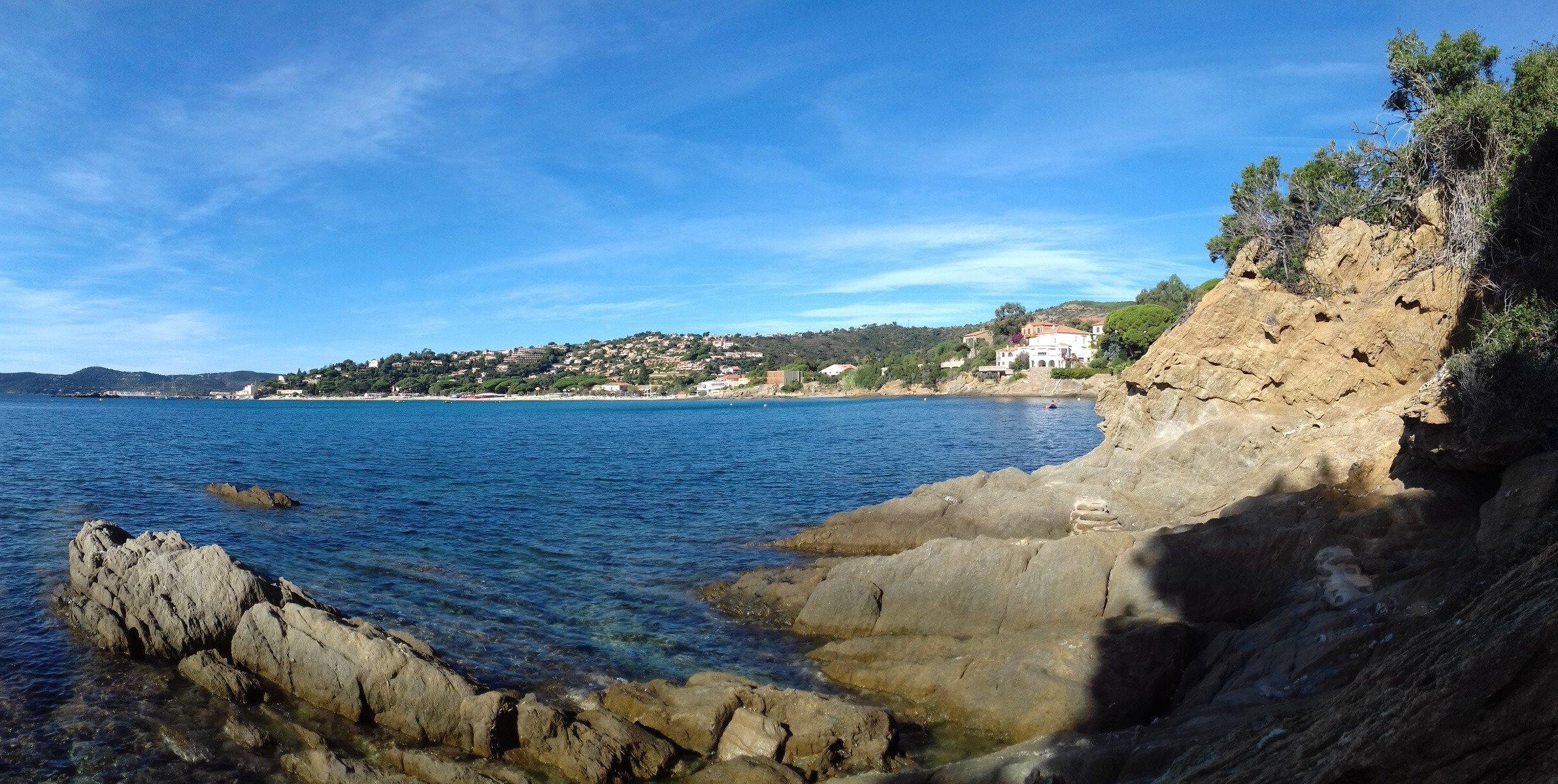 Sentier du littoral - Le Lavandou - Plage de la Fossette