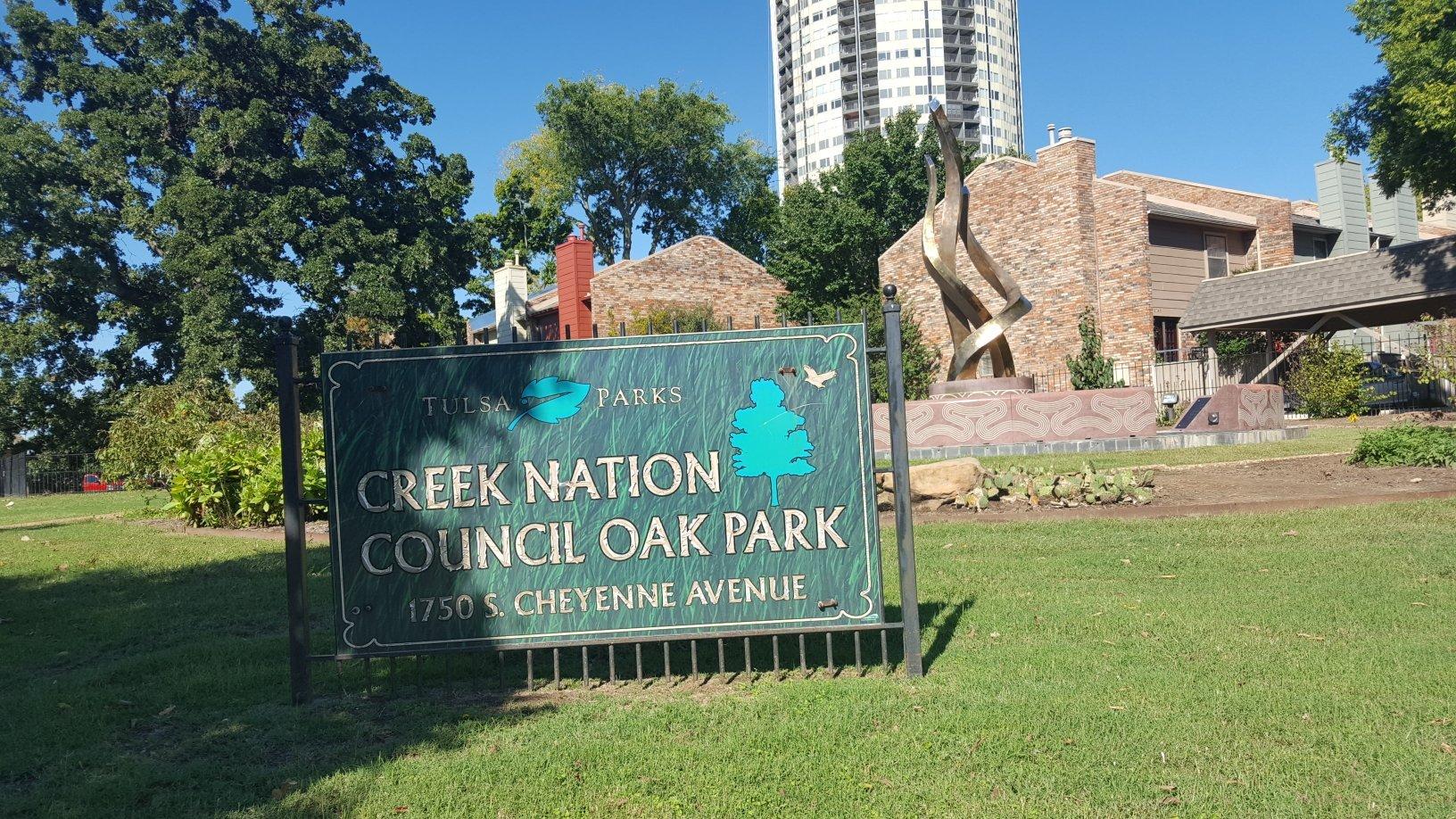 Creek Nation Council Oak Park