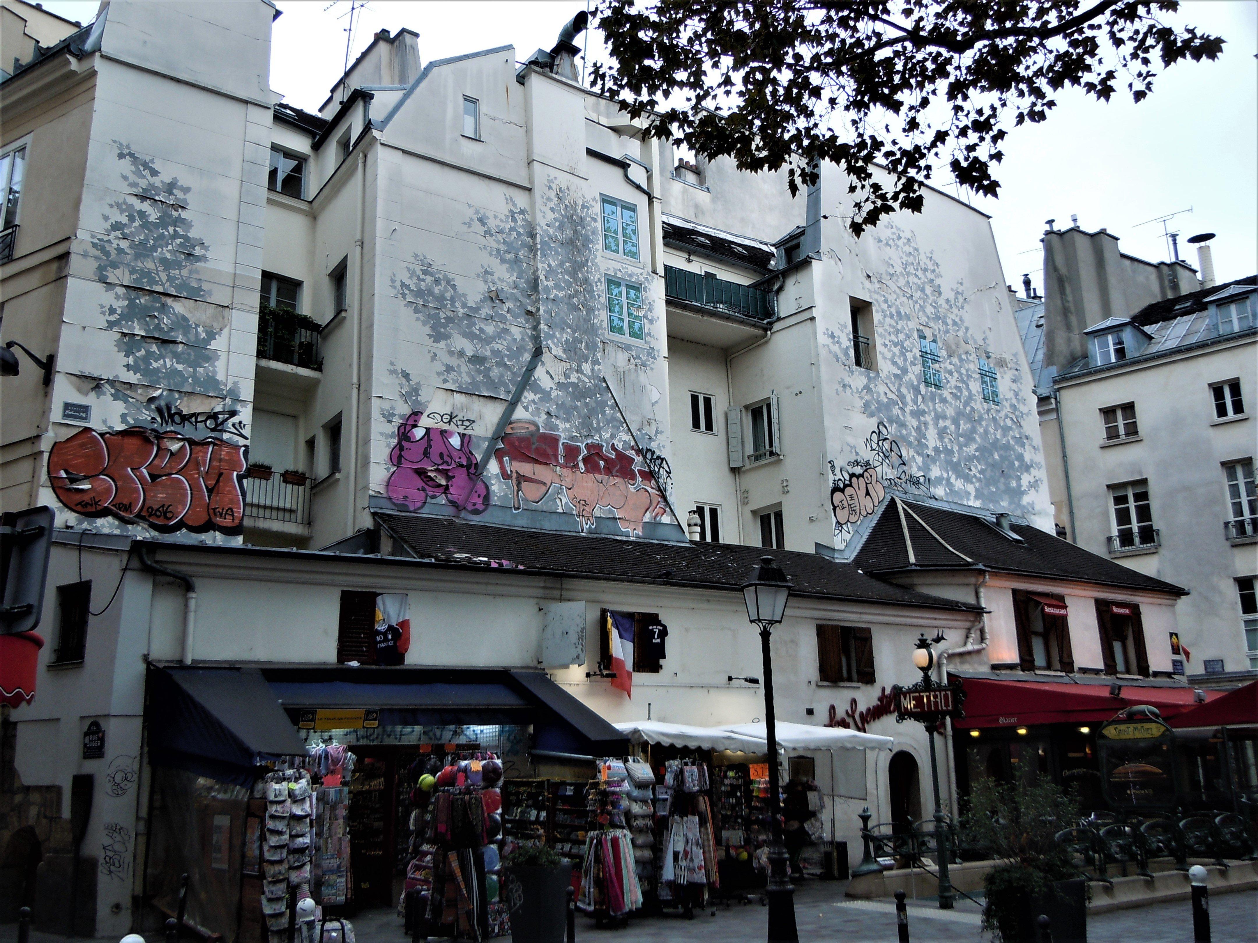 Fresque "Arbres latins"