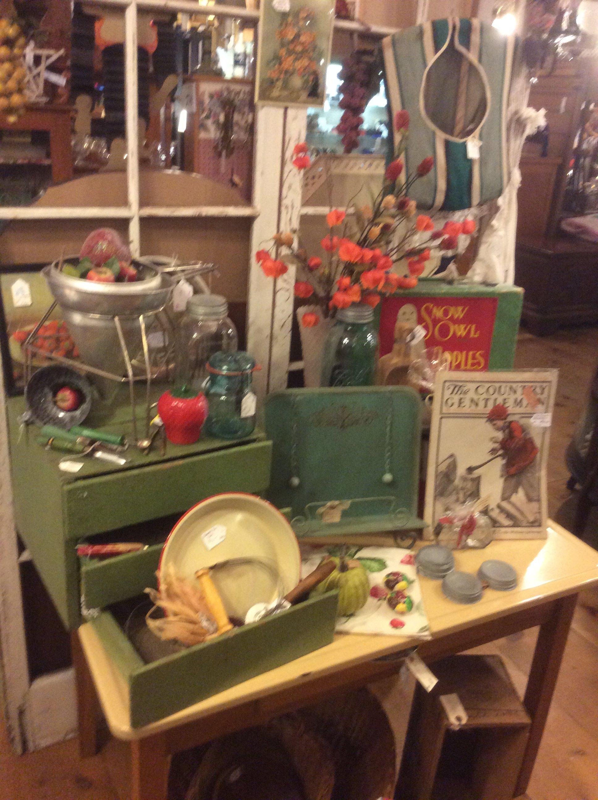 Antique station in Victoria village