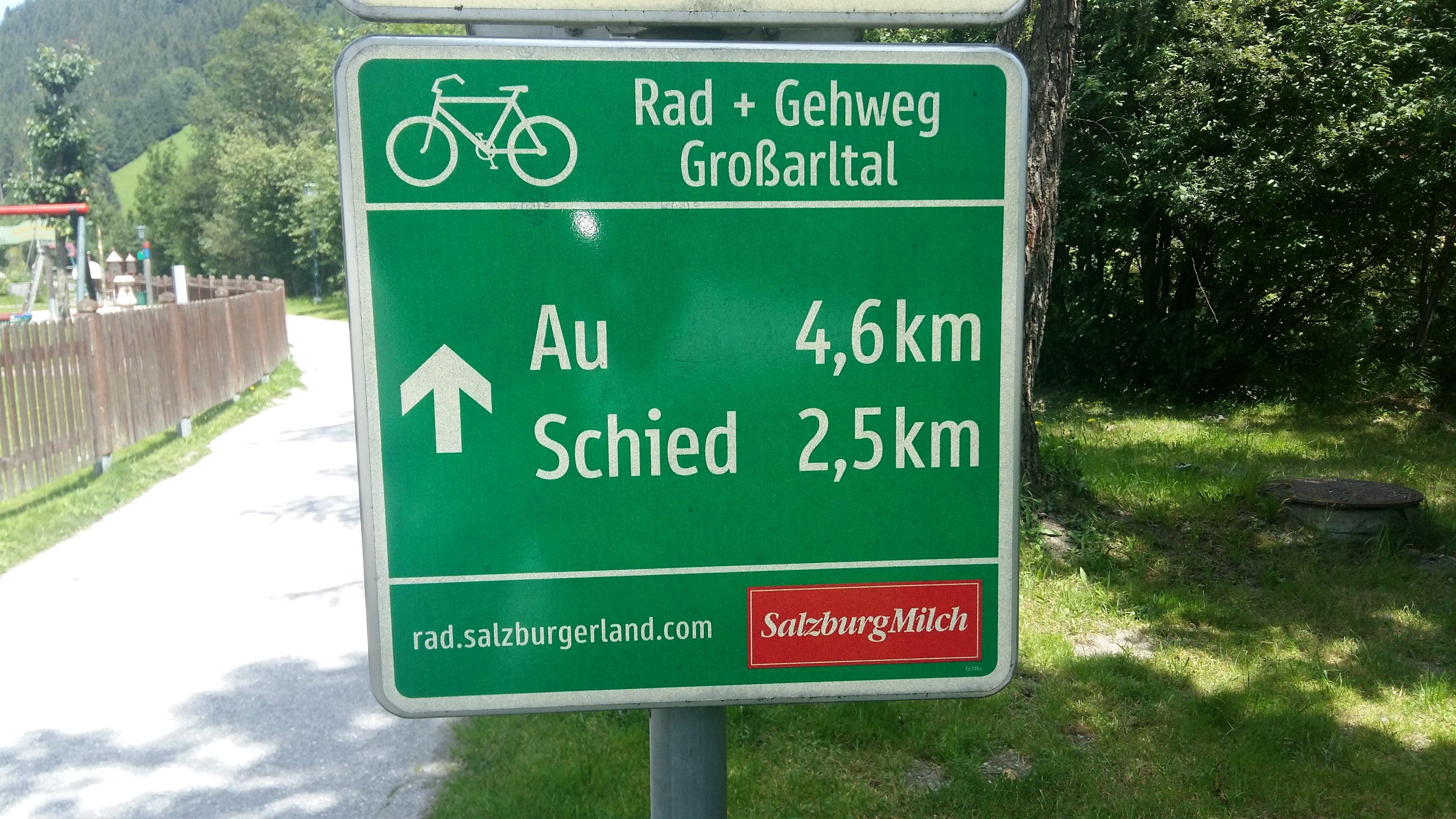 Rad - und Gehweg Grossarltal