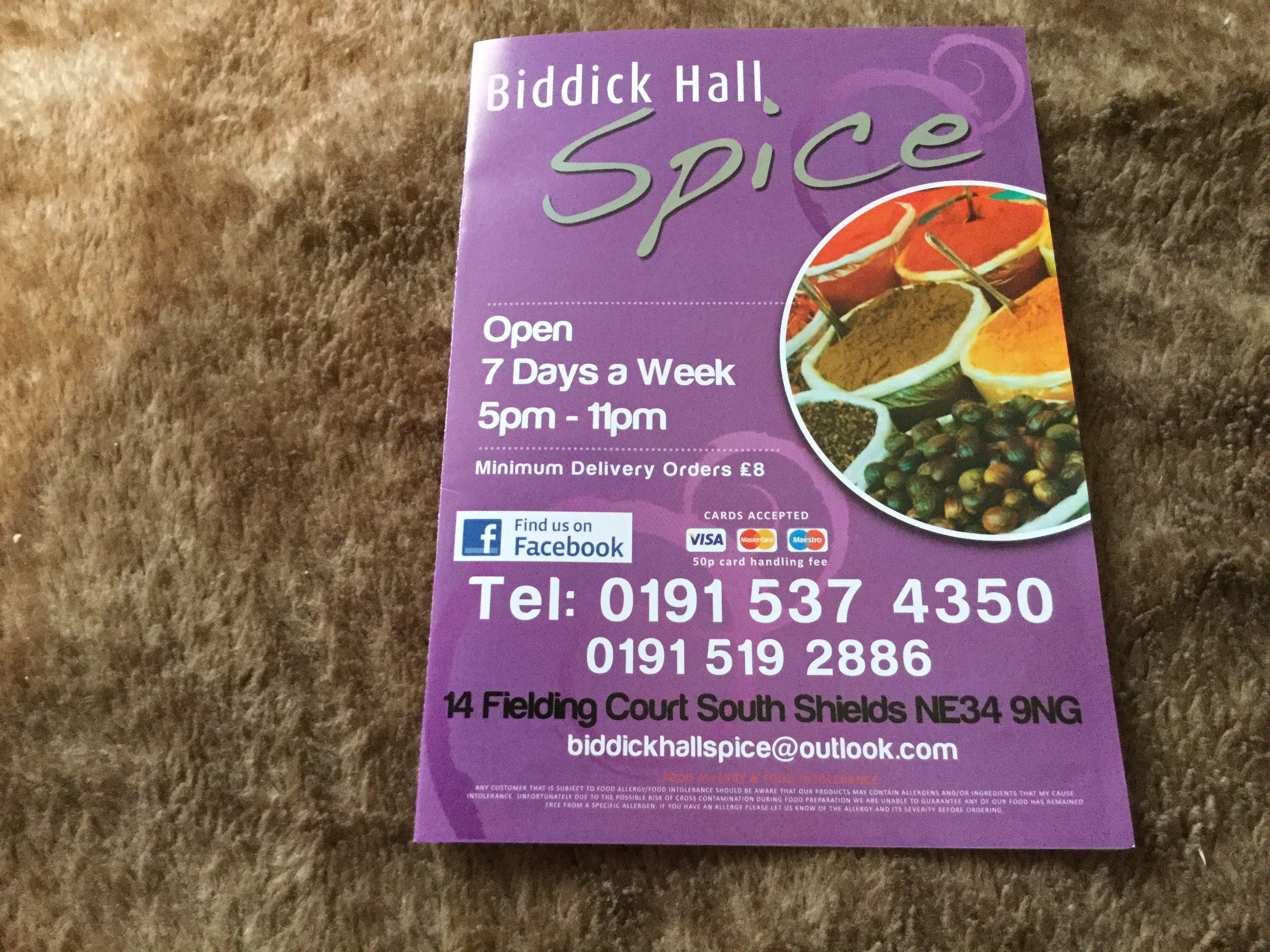Biddick Hall Spice