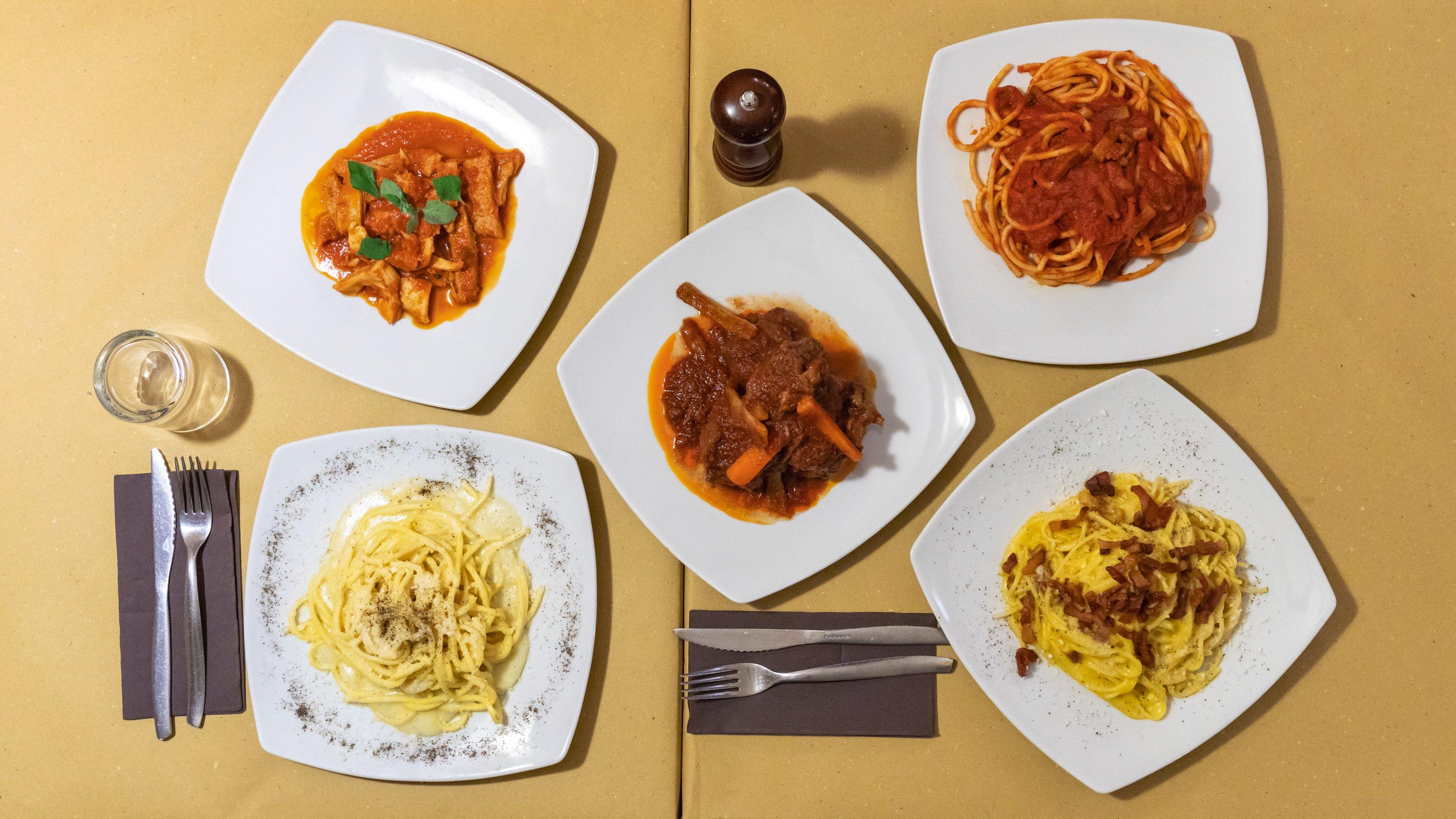 Osteria Cacio e Pepe in Trastevere