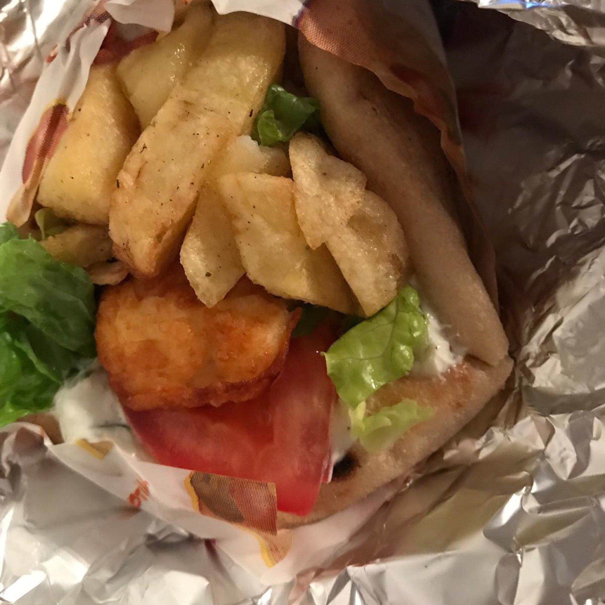 Crispy Cod Greek Delight & Pizzas Denton