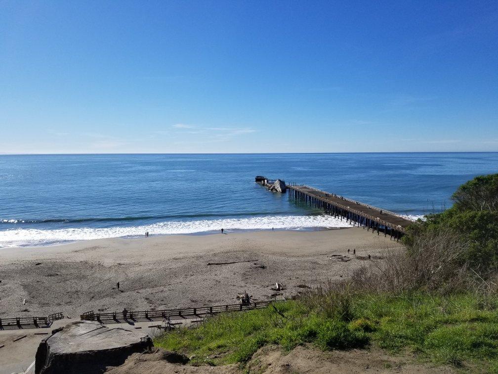 Seacliff State Beach, California