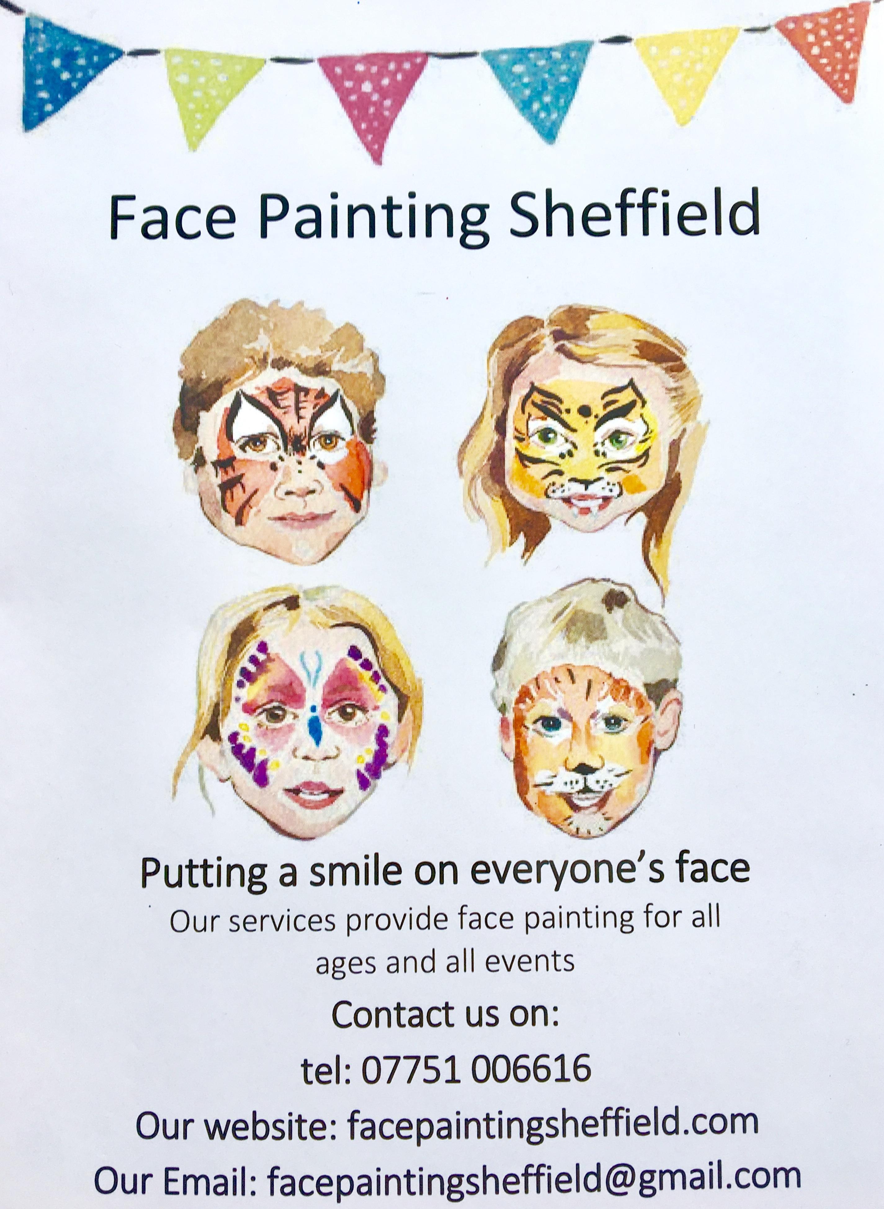 Face Painting Sheffield