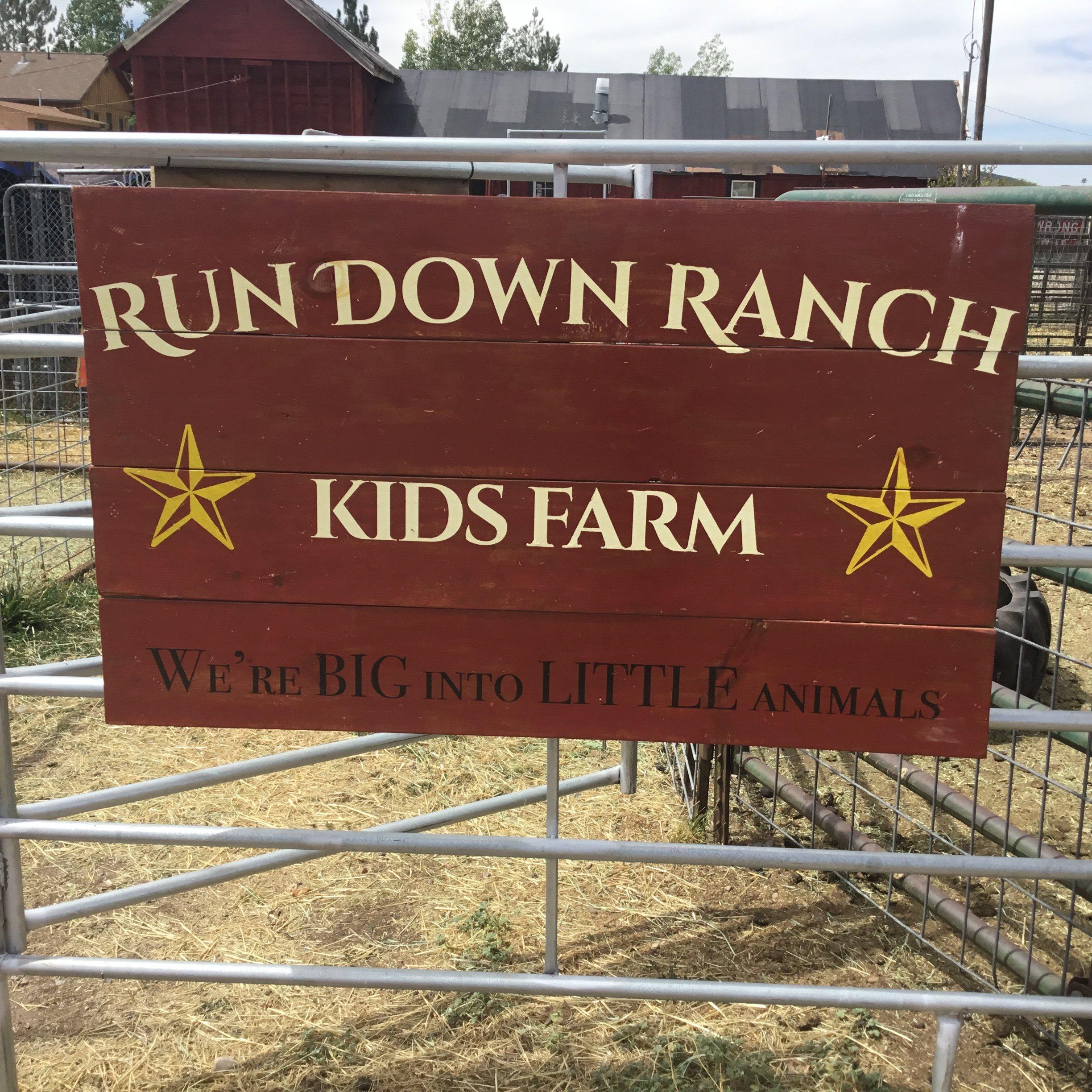 RunDown Ranch Kids Farm