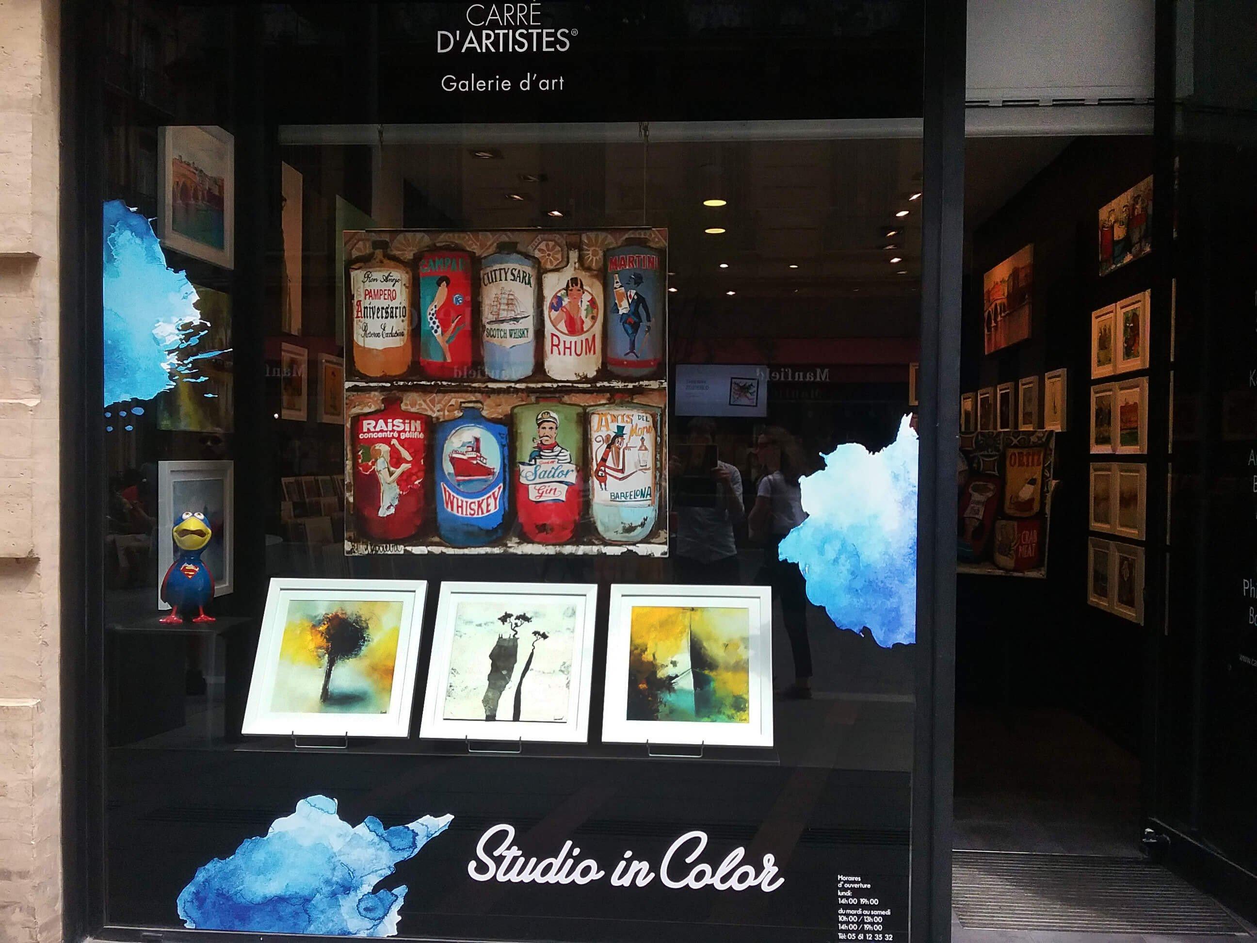 Galerie d'art Carré d'artistes Toulouse