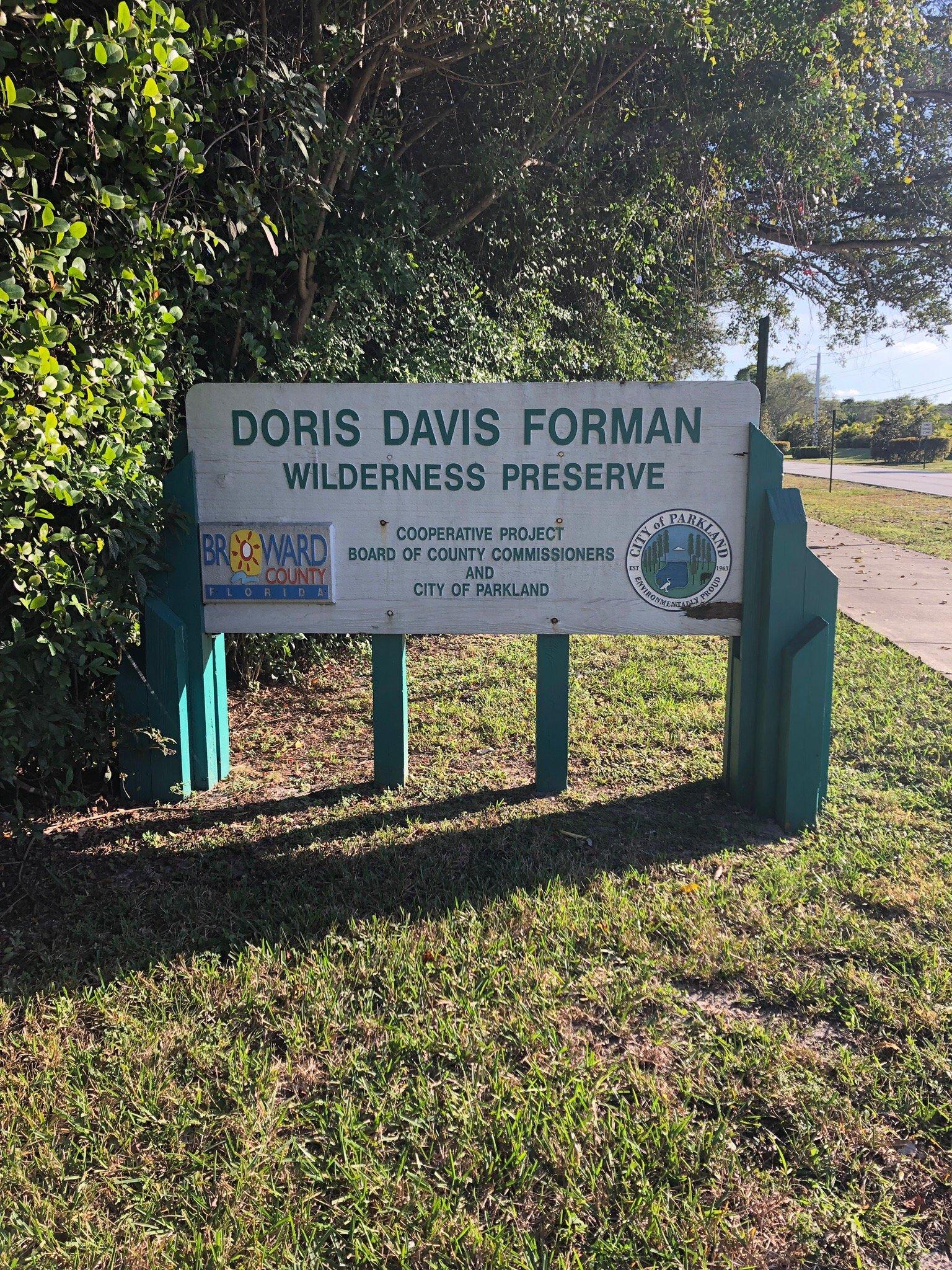 Doris Davis Forman Wilderness Preserve