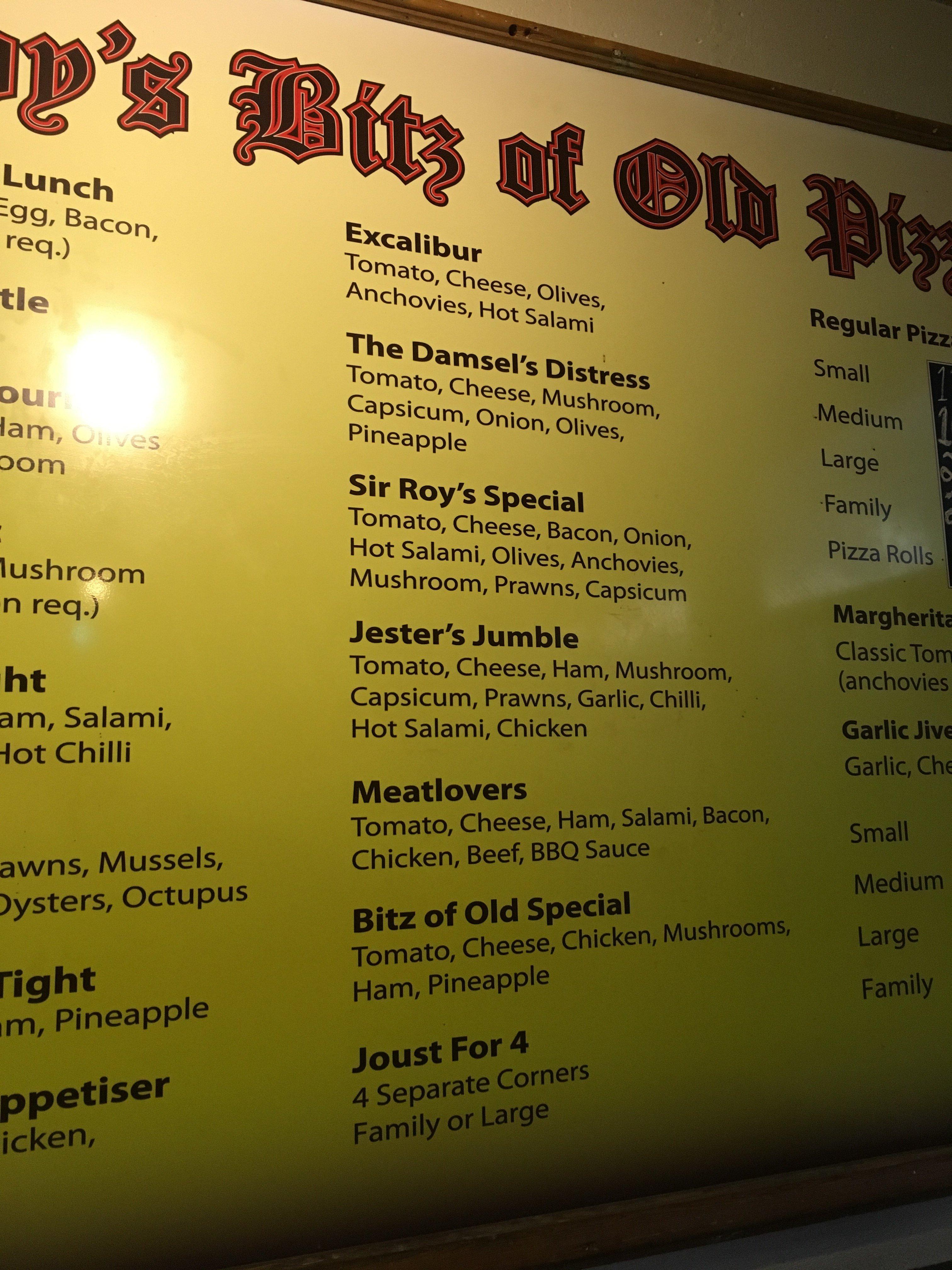 Roy's Bitz of Old Pizza