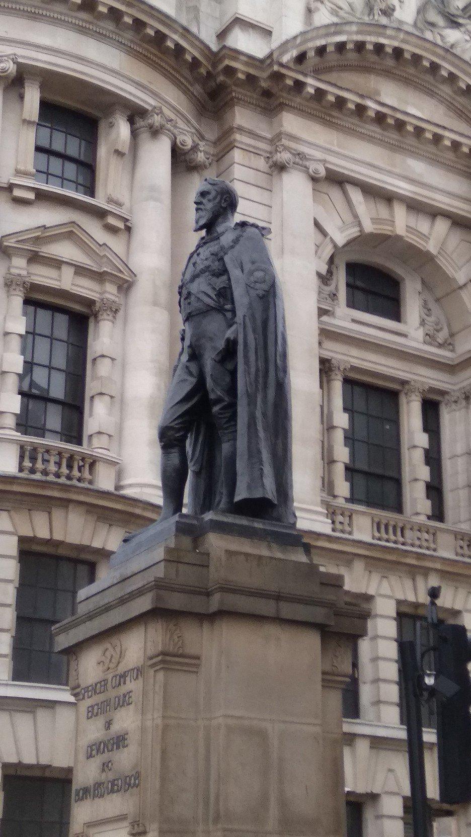 Spencer Compton, 8th Duke of Devonshire Statue