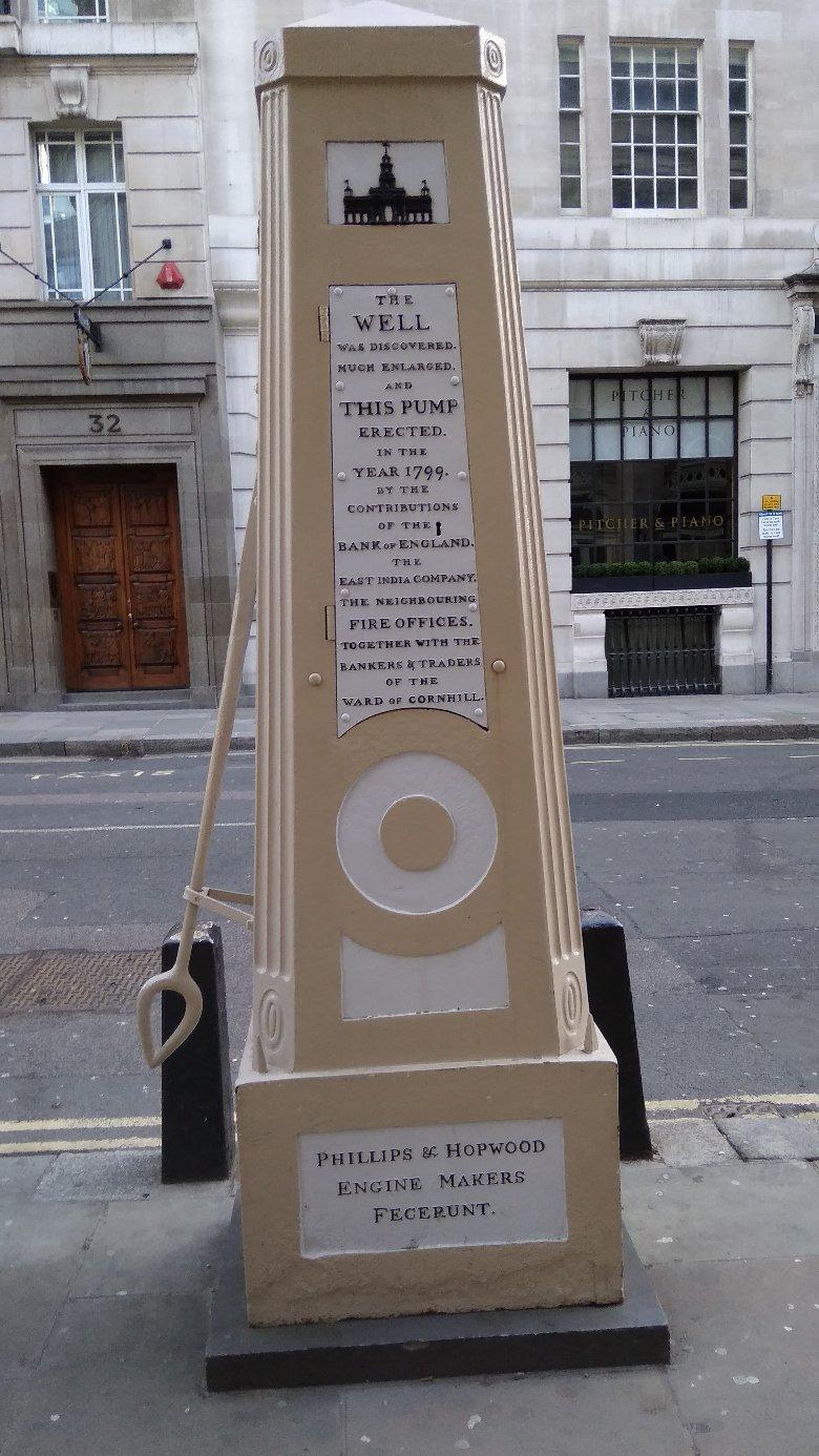 The Cornhill Water Pump