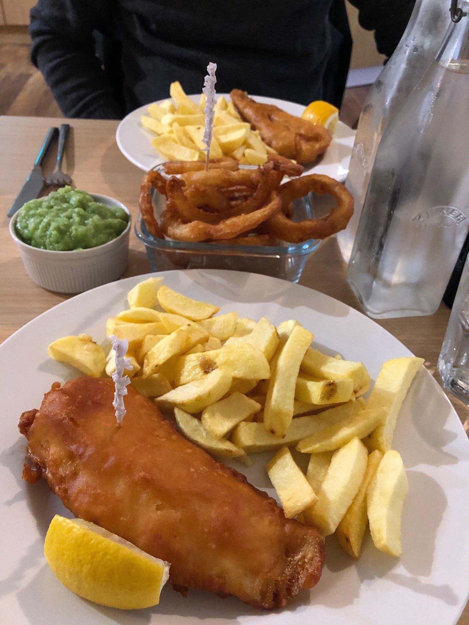 Brown's fish and chips