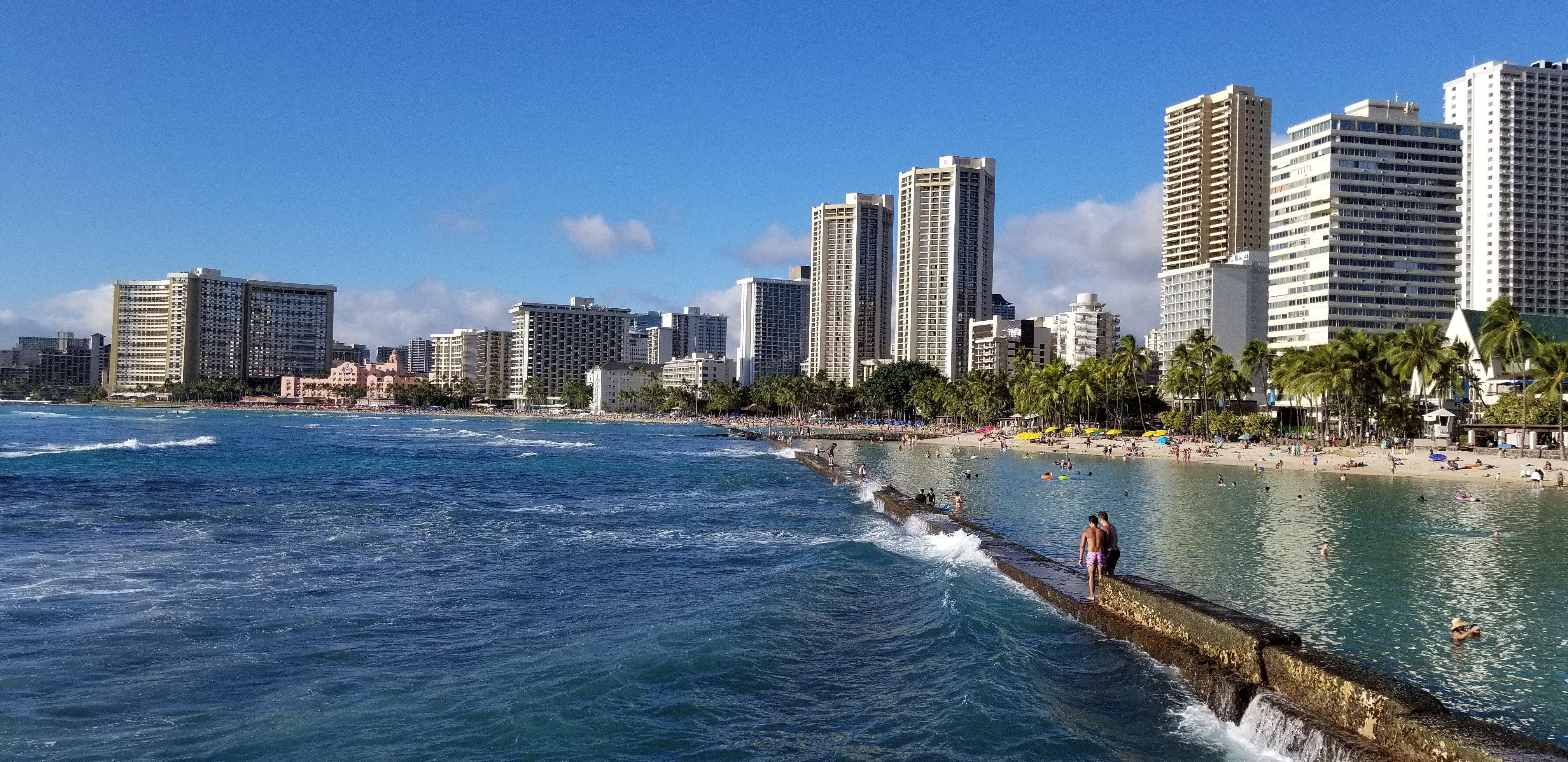 The Kapahulu Groin (Waikiki Wall)