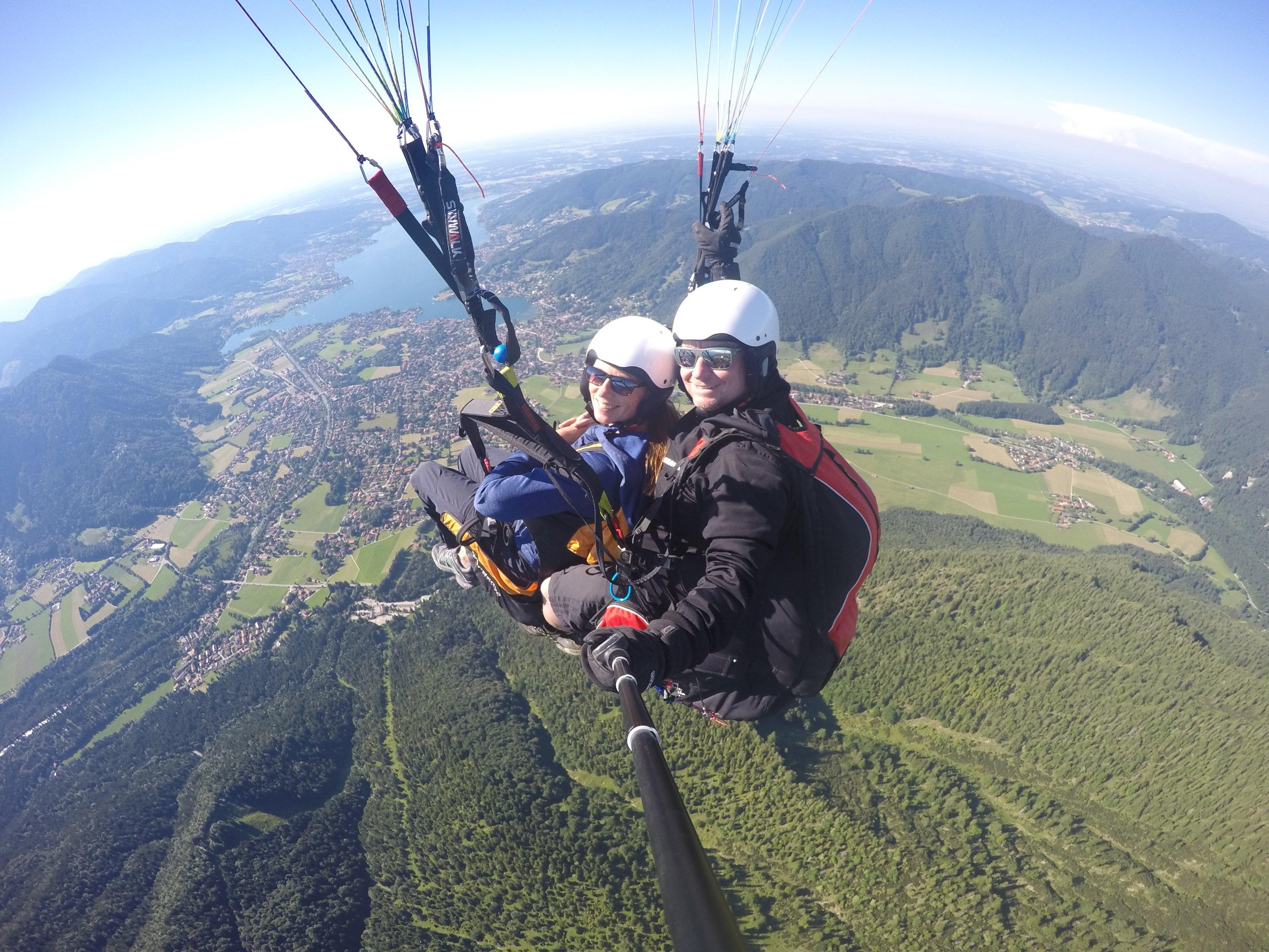 Paraworth Tandem Paragliding