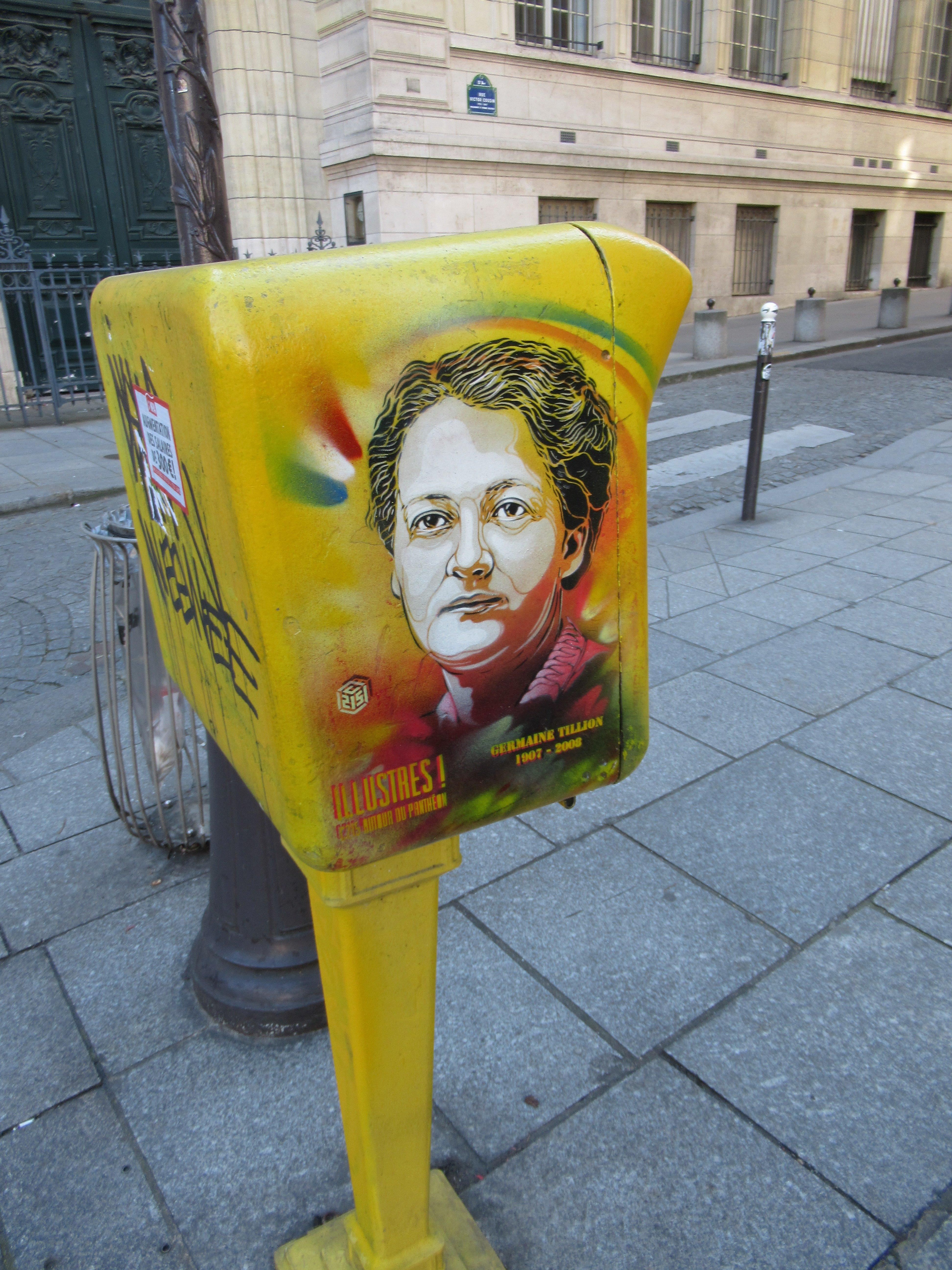 Fresque Germaine Tillion