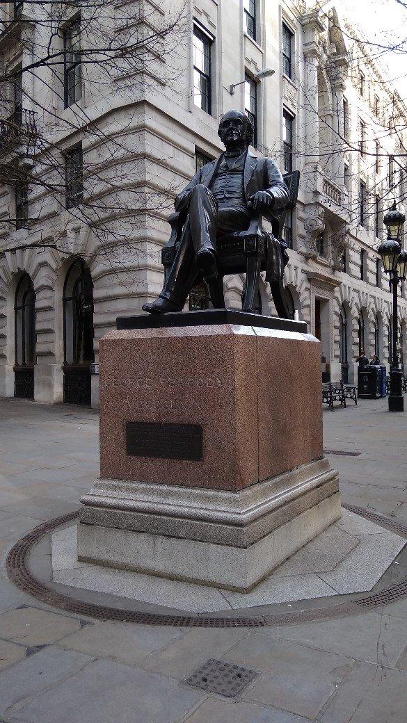 George Peabody Statue