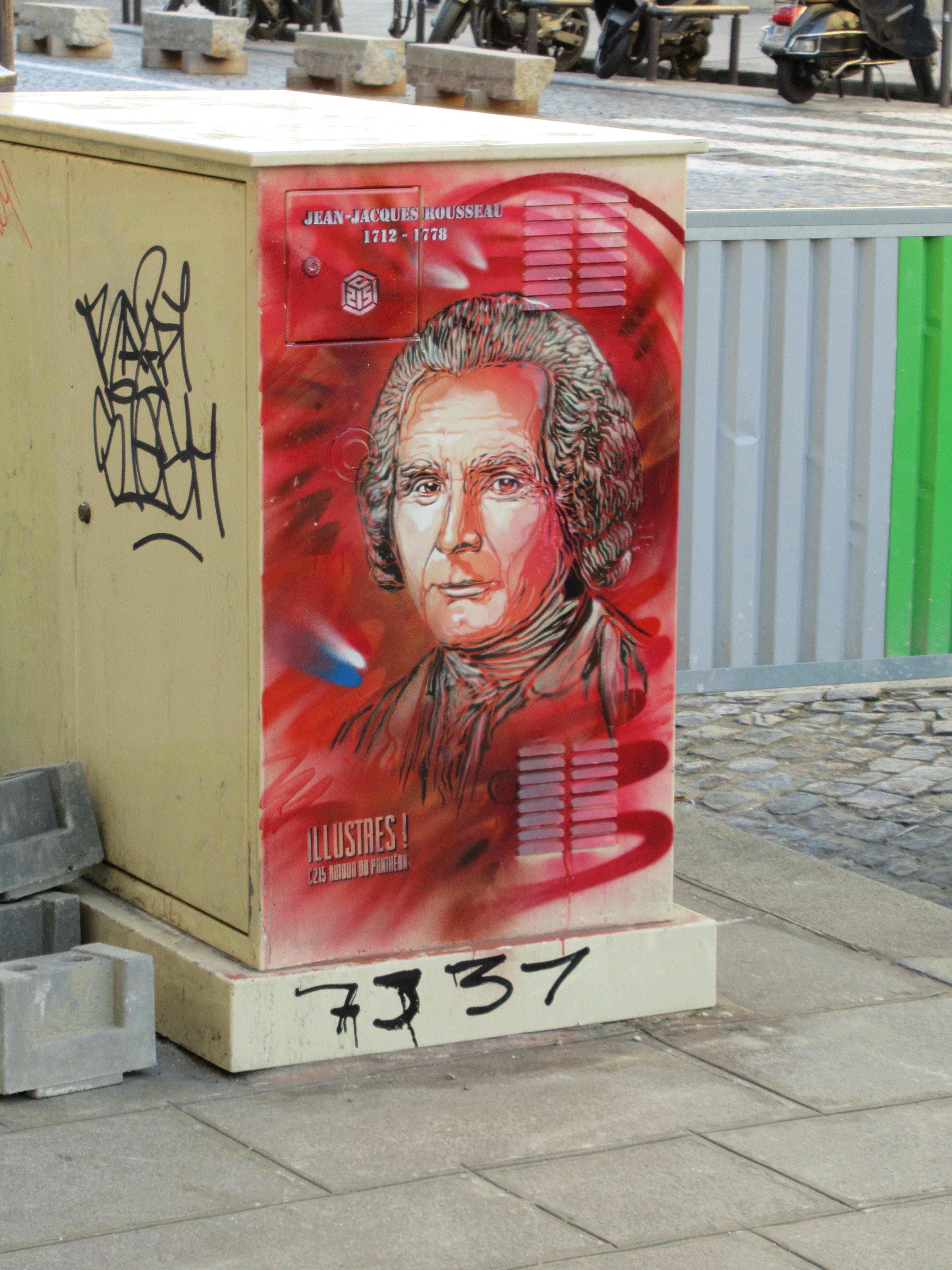 Fresque Jean-Jacques Rousseau