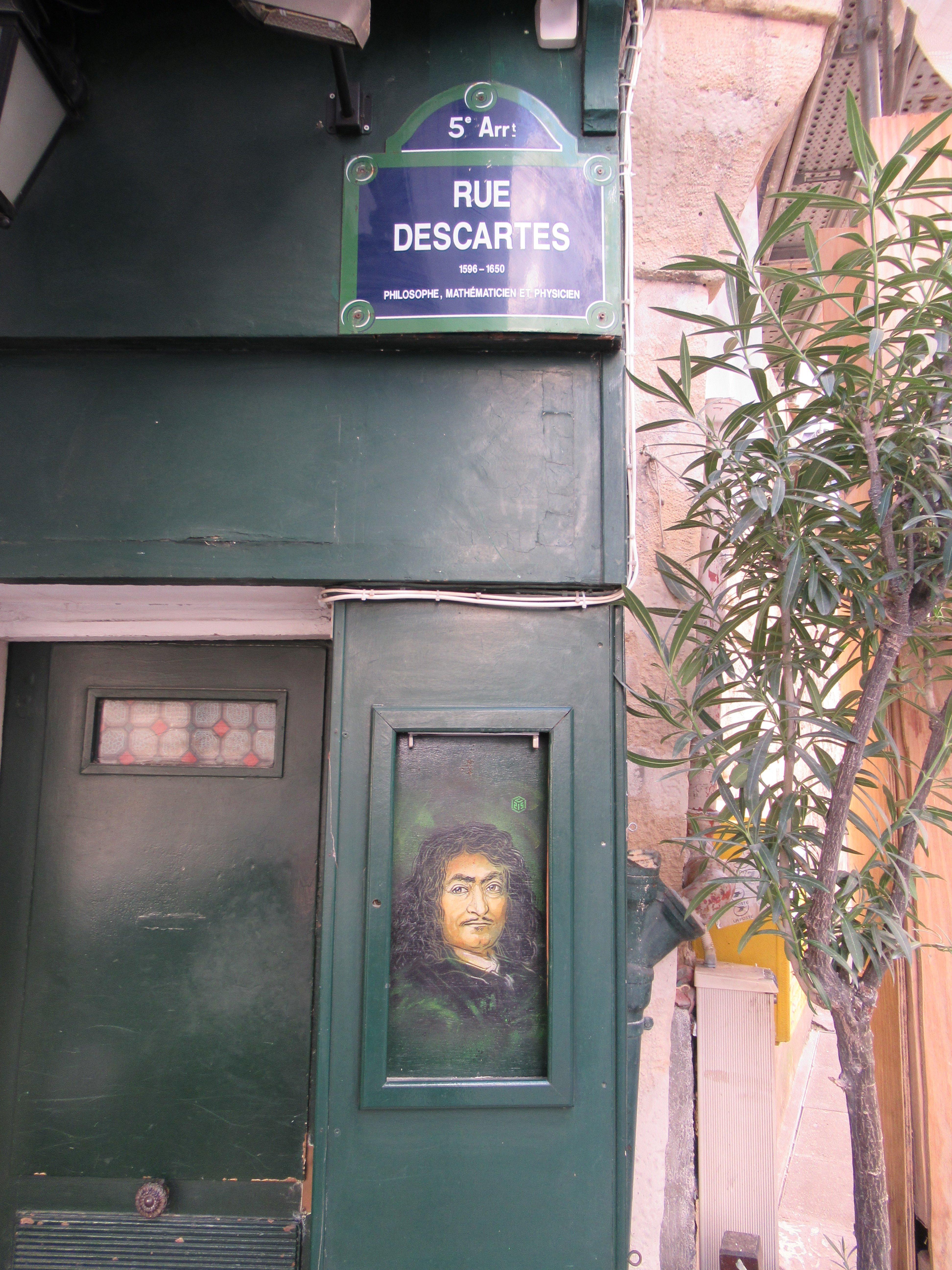 Fresque Rene Descartes