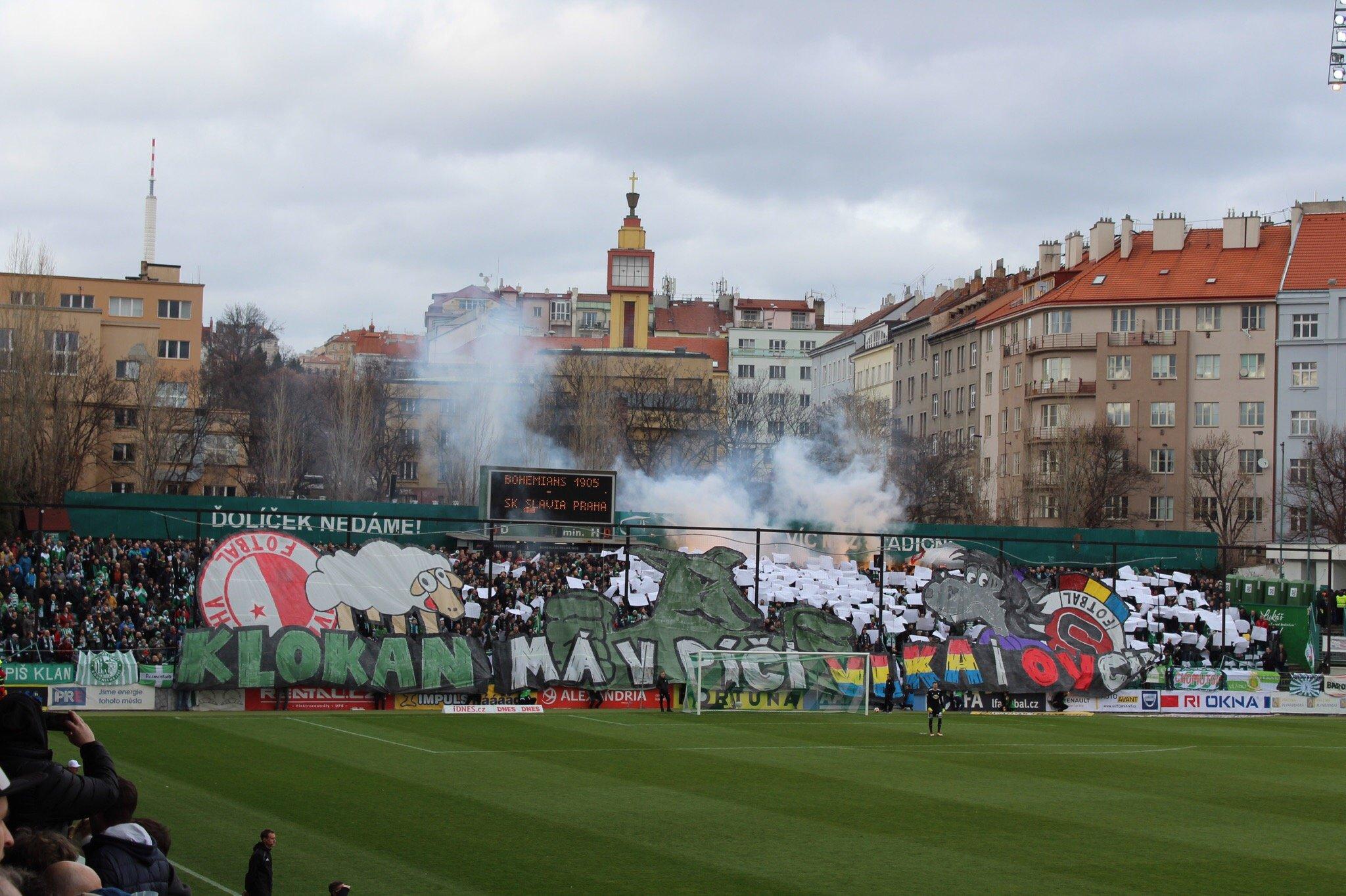 Stadion Bohemians 1905 | Fotbalovy stadion Dolicek