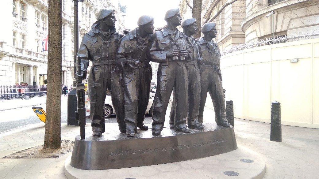 Royal Tank Regiment Memorial Statue