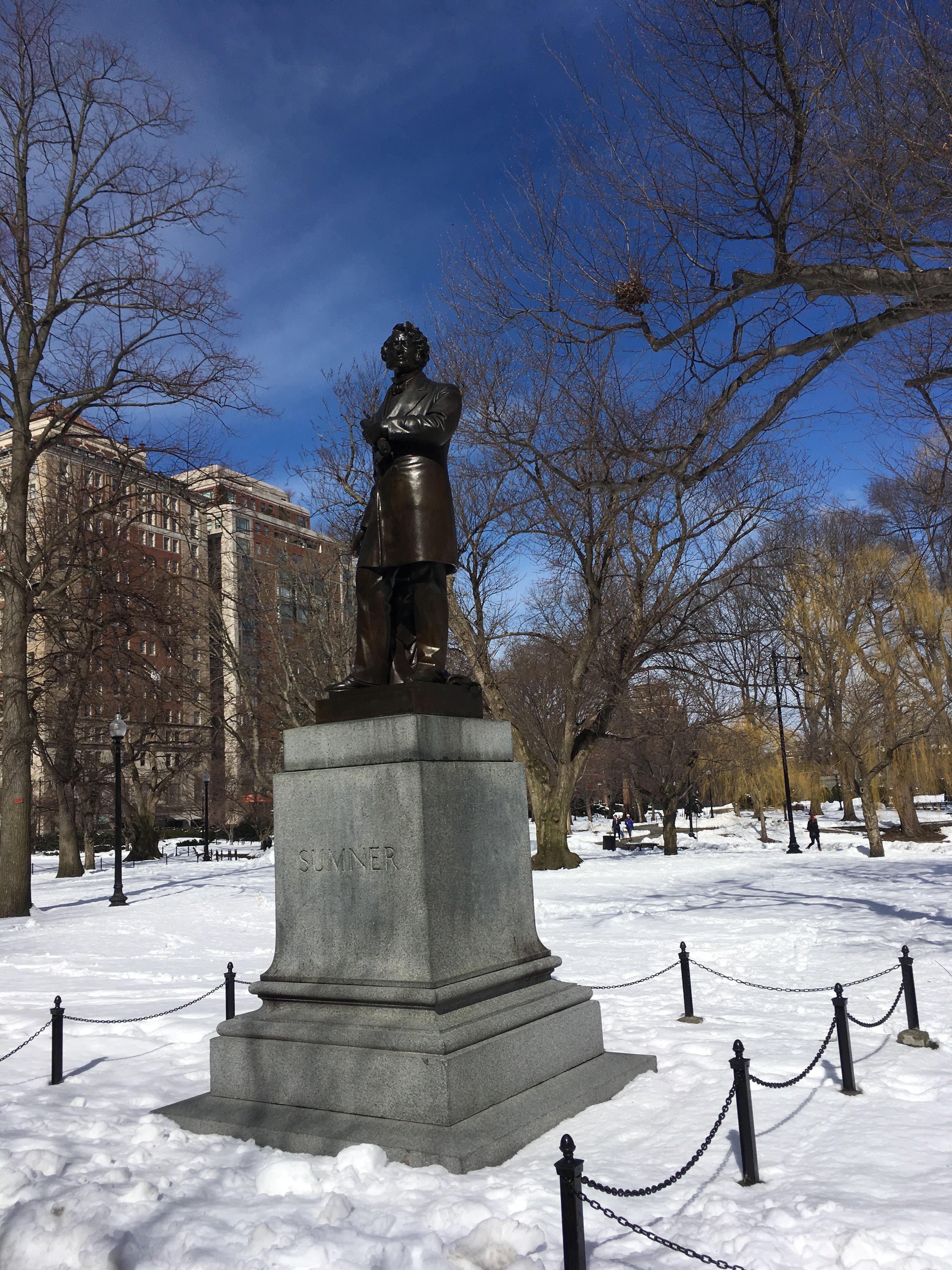 Statue Charles Sumner