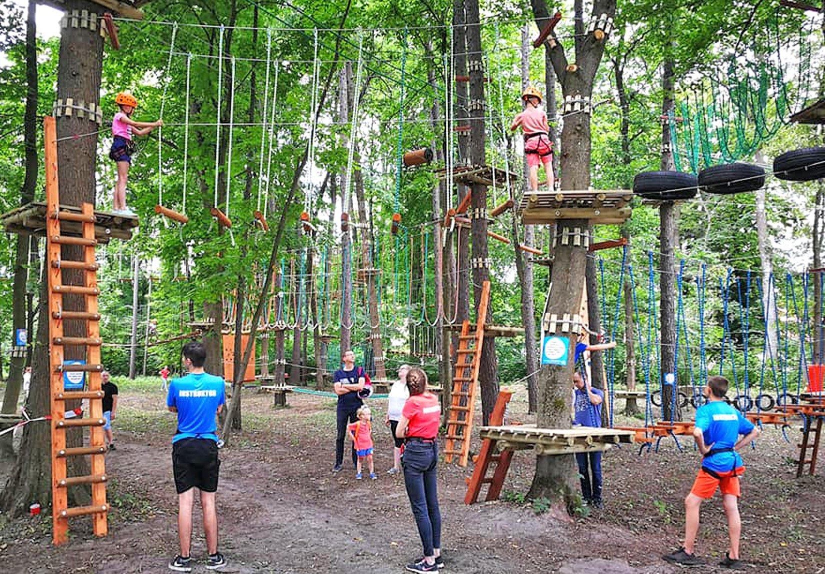 Park linowy Zwierzyniec - Lemur Park